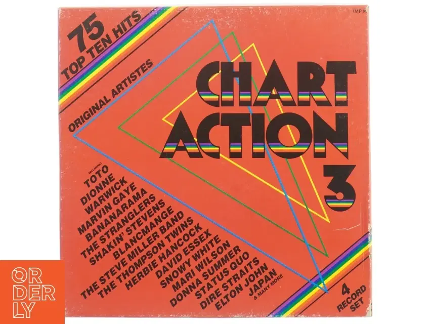 Chart Action 3 Vinylplader (str 31 x 31 cm)