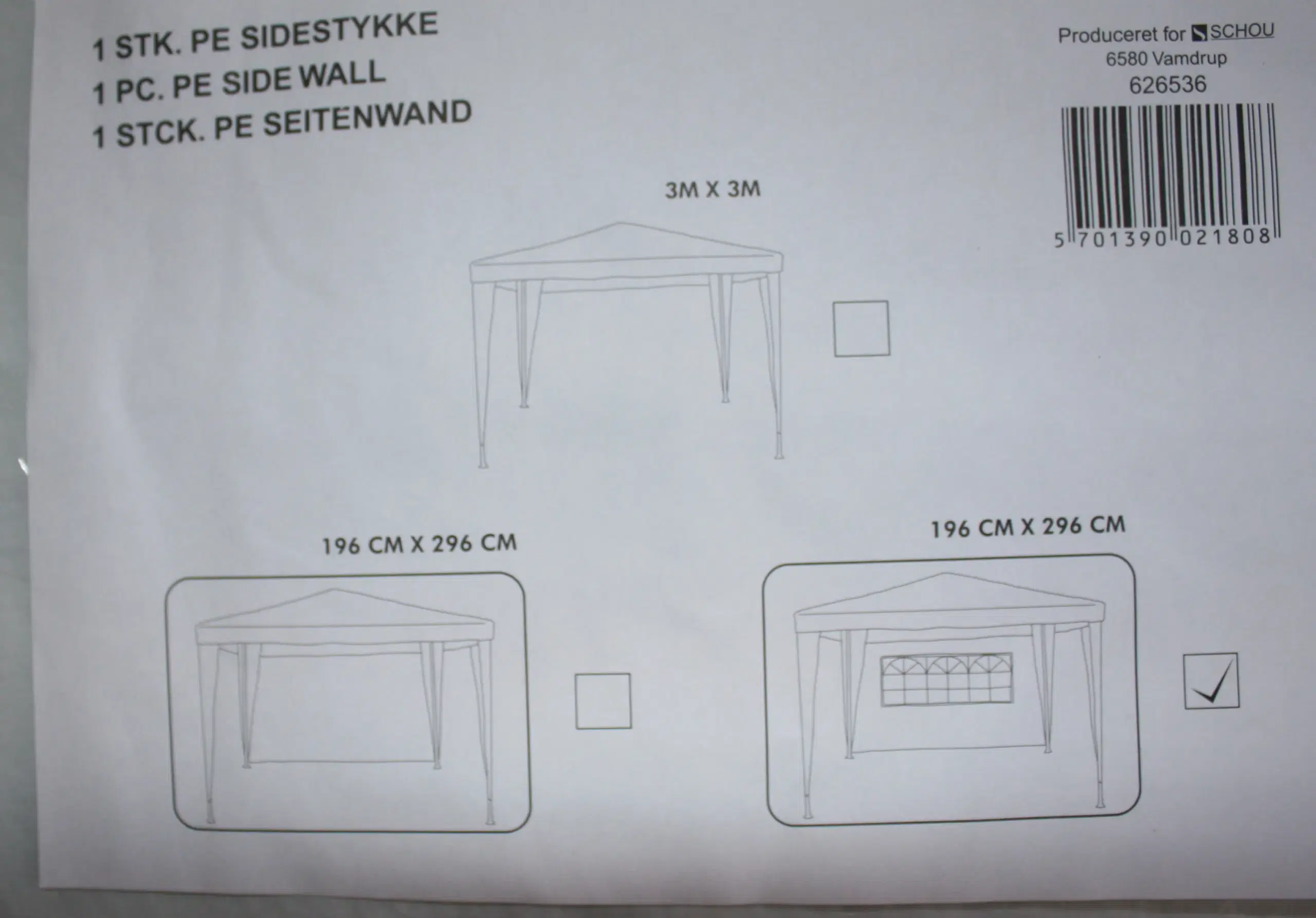 Sidestykke til Pavillon