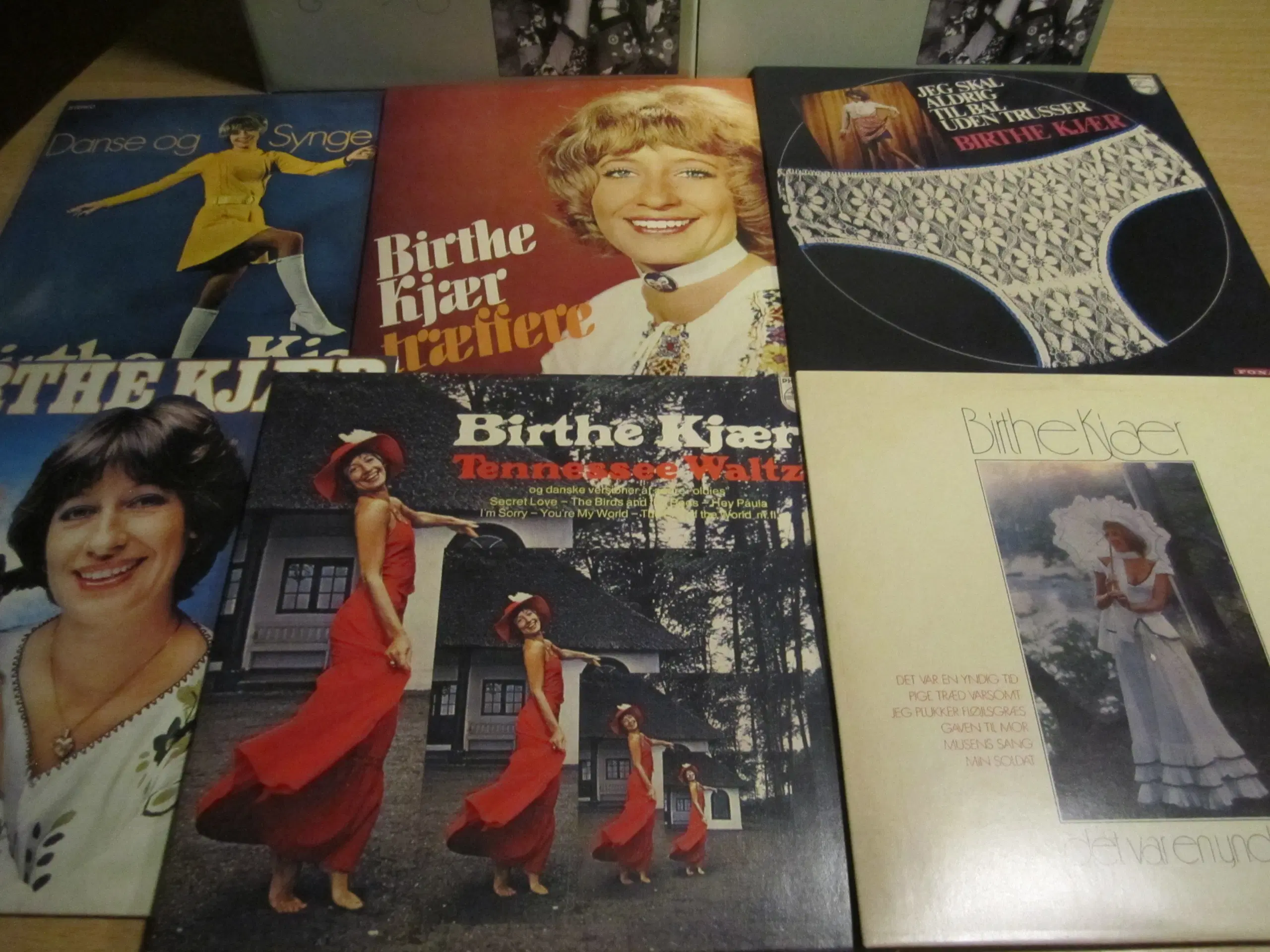 BIRTHE KJÆR Cd Boks fra 1969-1977