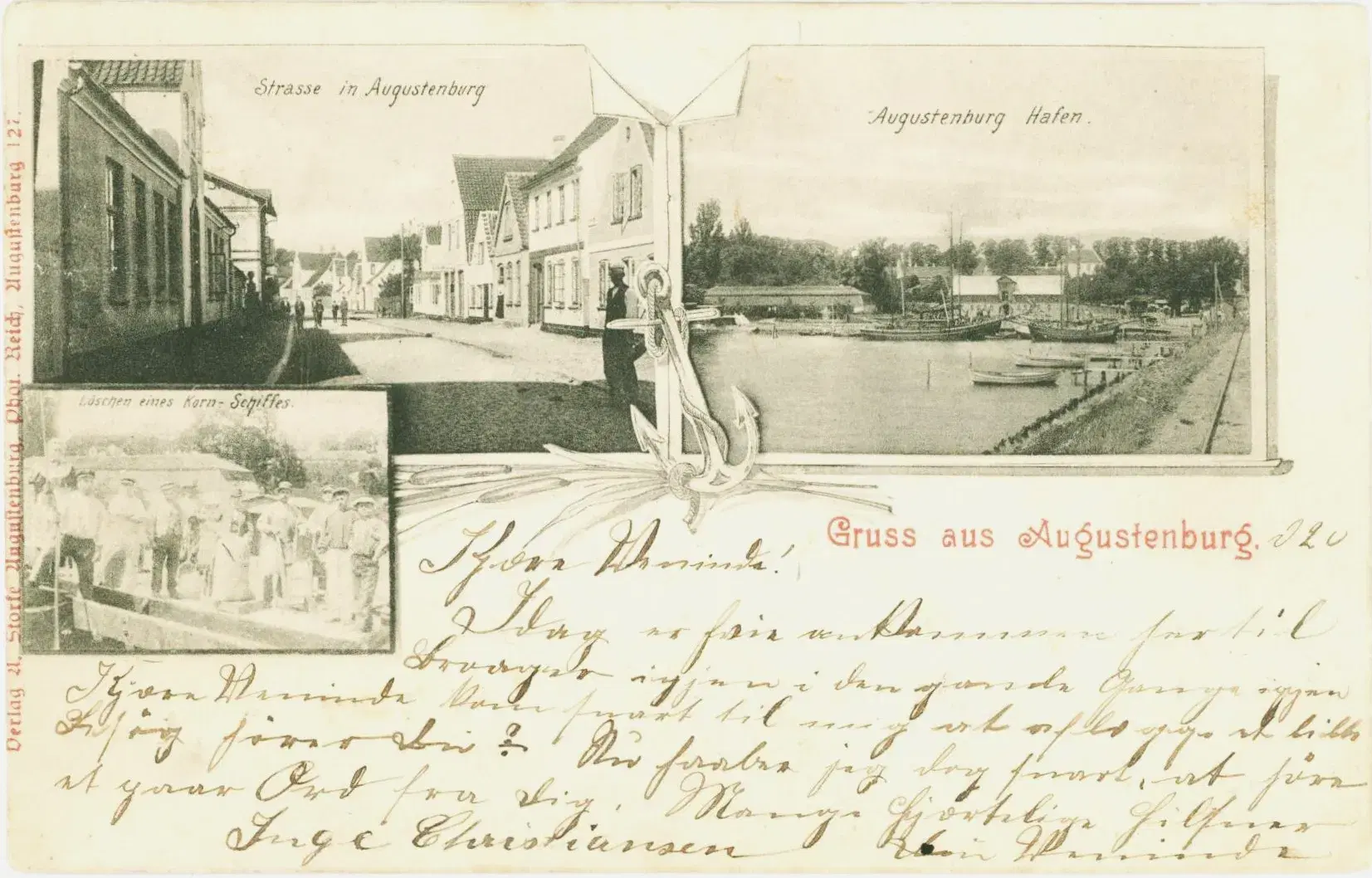 Gruss aus Augustenburg1899