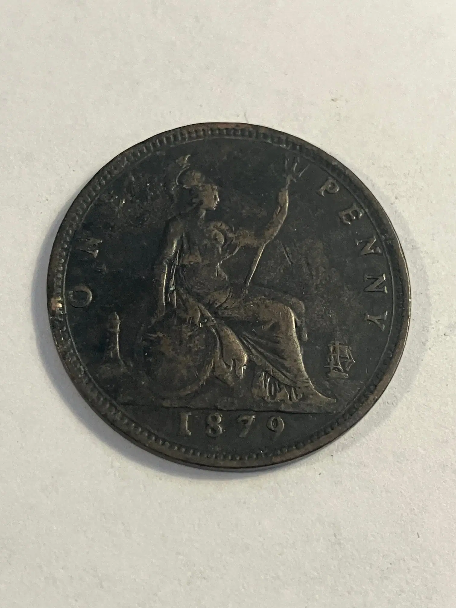 One Penny 1879 England