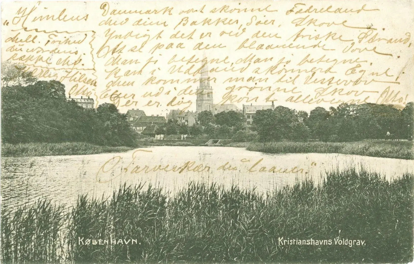 Christianshavns voldgrav 1908