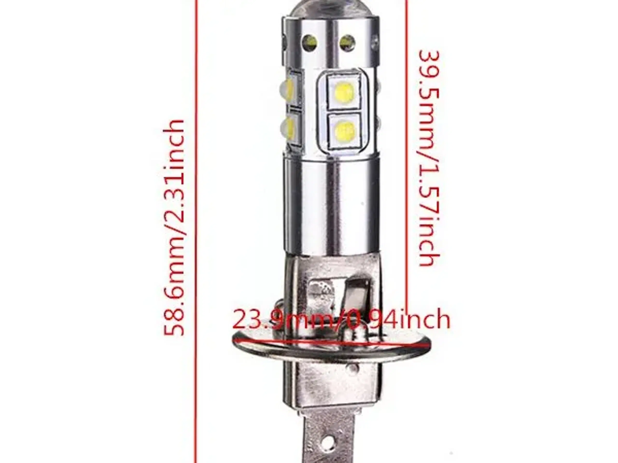 2x 50W 10-Led H1