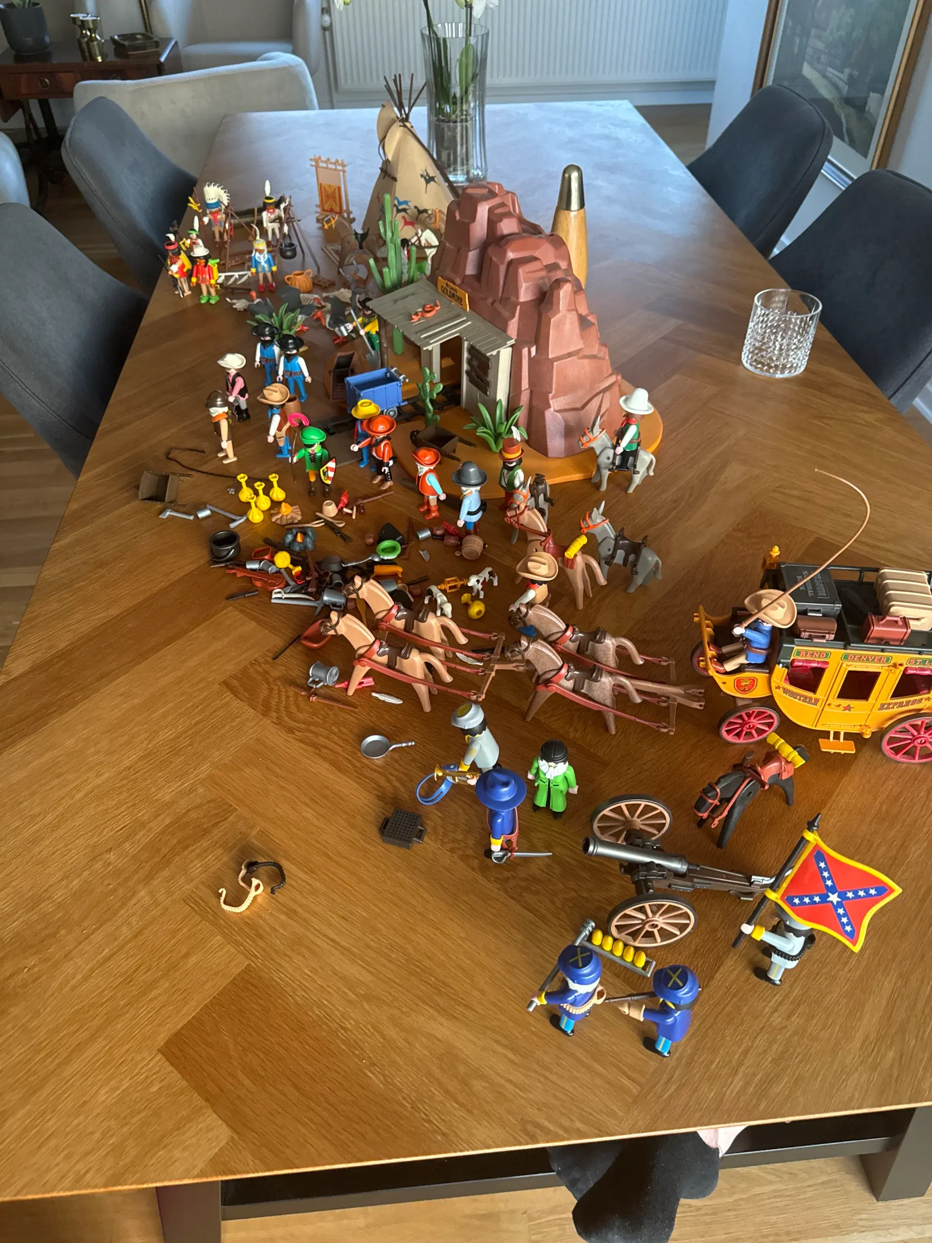 Playmobil western masser at lege med!!