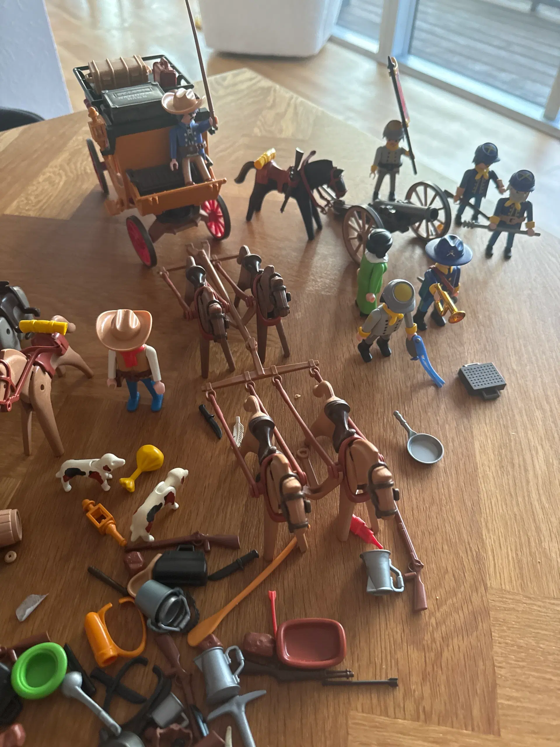 Playmobil western masser at lege med!!