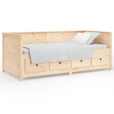 vidaXL daybed 80x200 cm massivt fyrretræ