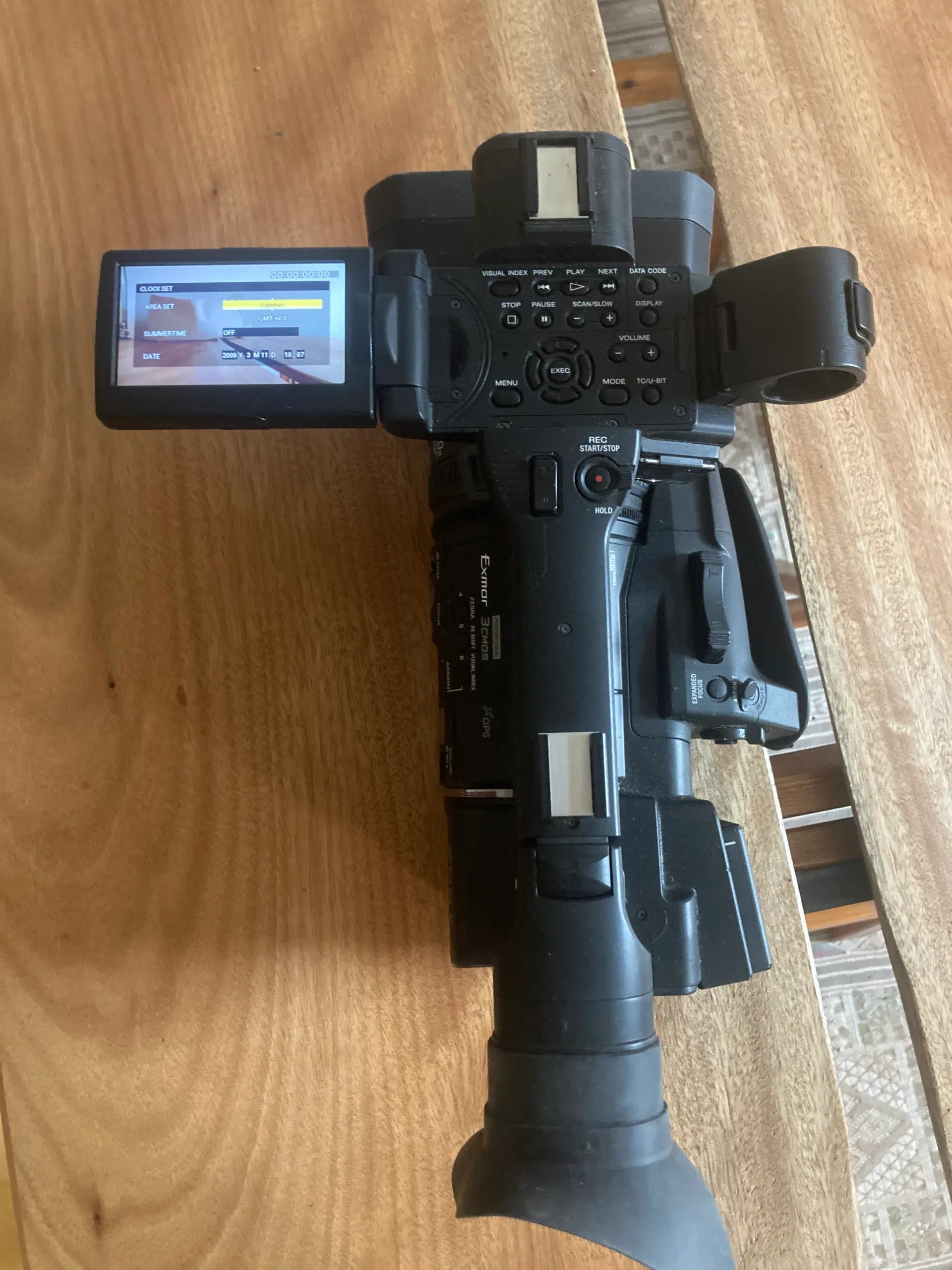 Professionelt Videokamera Sony HXR-NX5E