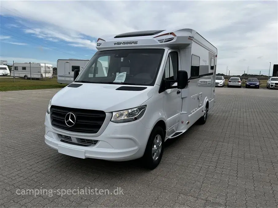 2024 - Weinsberg Pepper Edition MEG 640    NYHED! Nu på MERCEDES chassis med  Automatgear og 170 HK! 2024 Weinsberg CaraCompact Pepper 640 MEG  - kan nu  Enkeltsenge -  ses hos Camping-Specialistendk