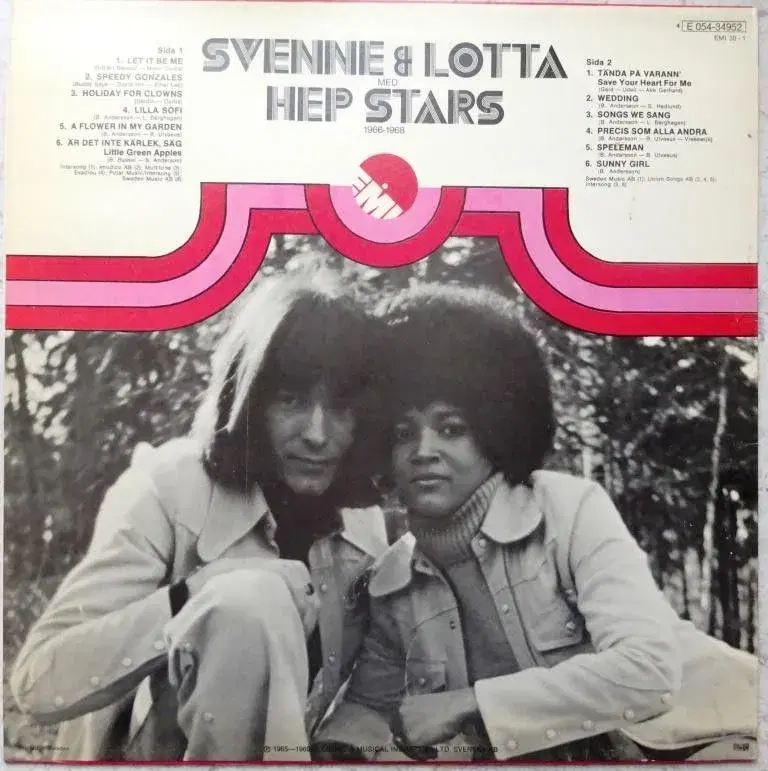 Svenne og Lotta samt Hepstars Vinyl LP