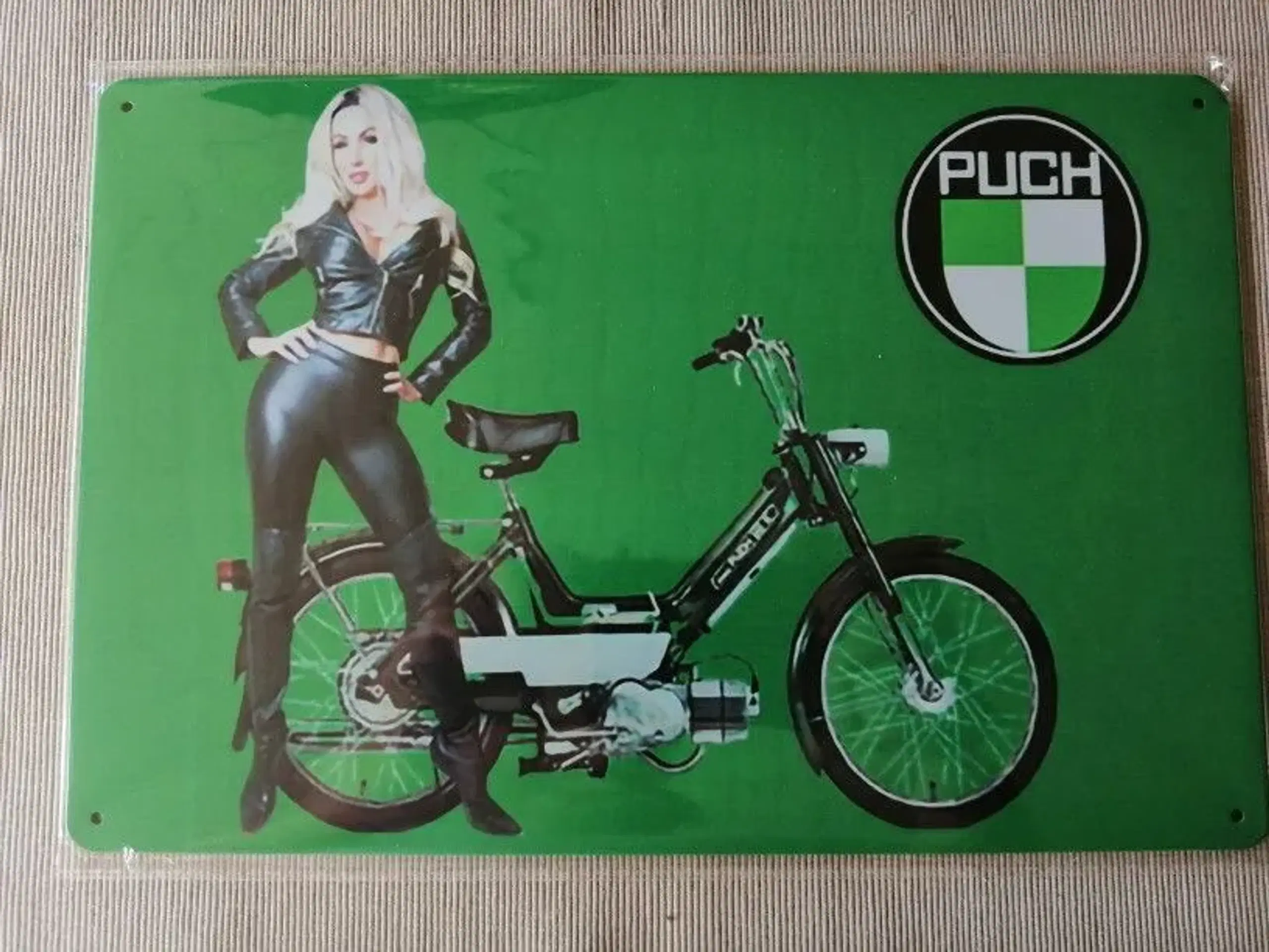 puch metal skilt 200KR