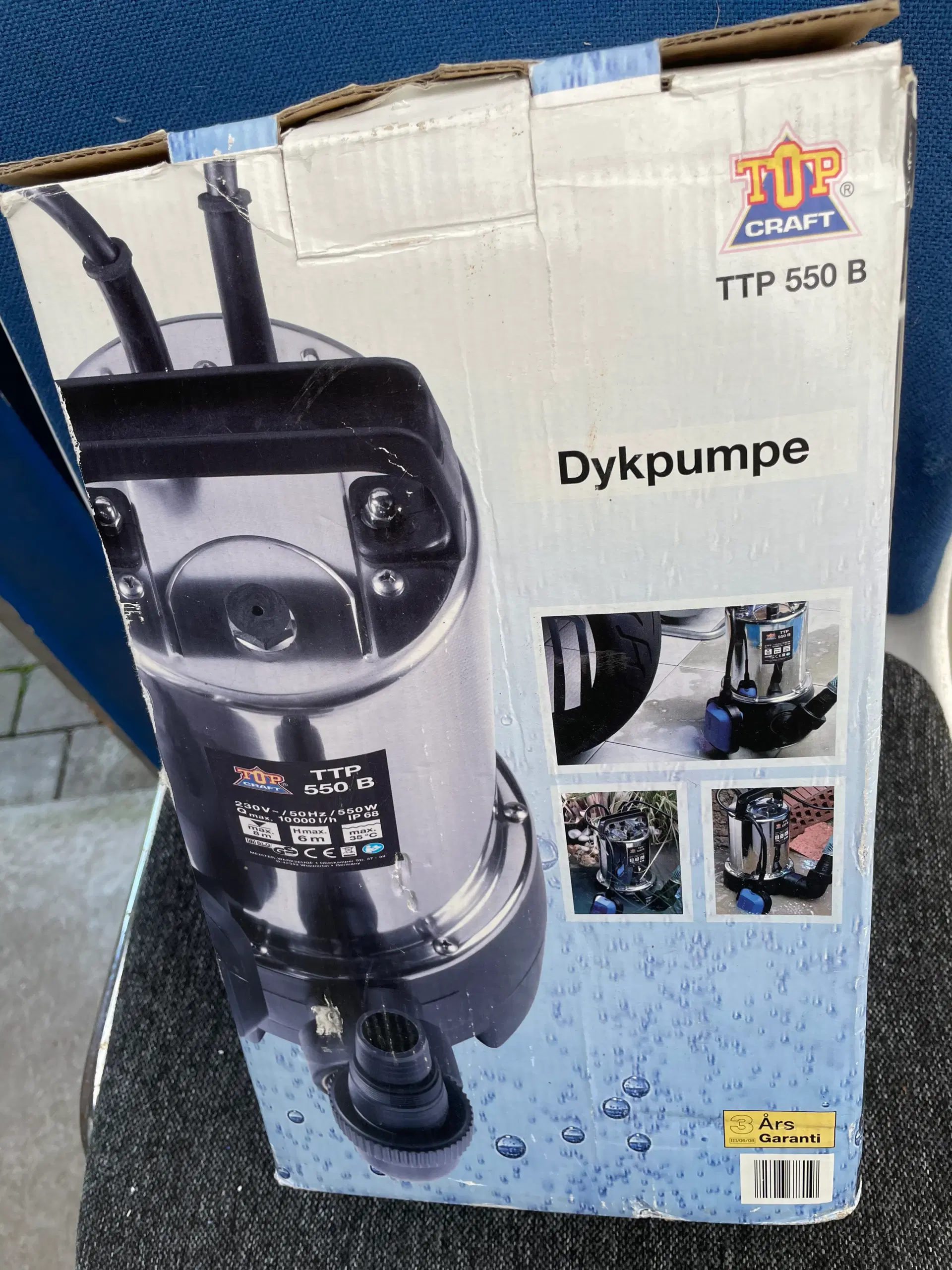 Top Craft Dyk Pumpe TTP 550 B