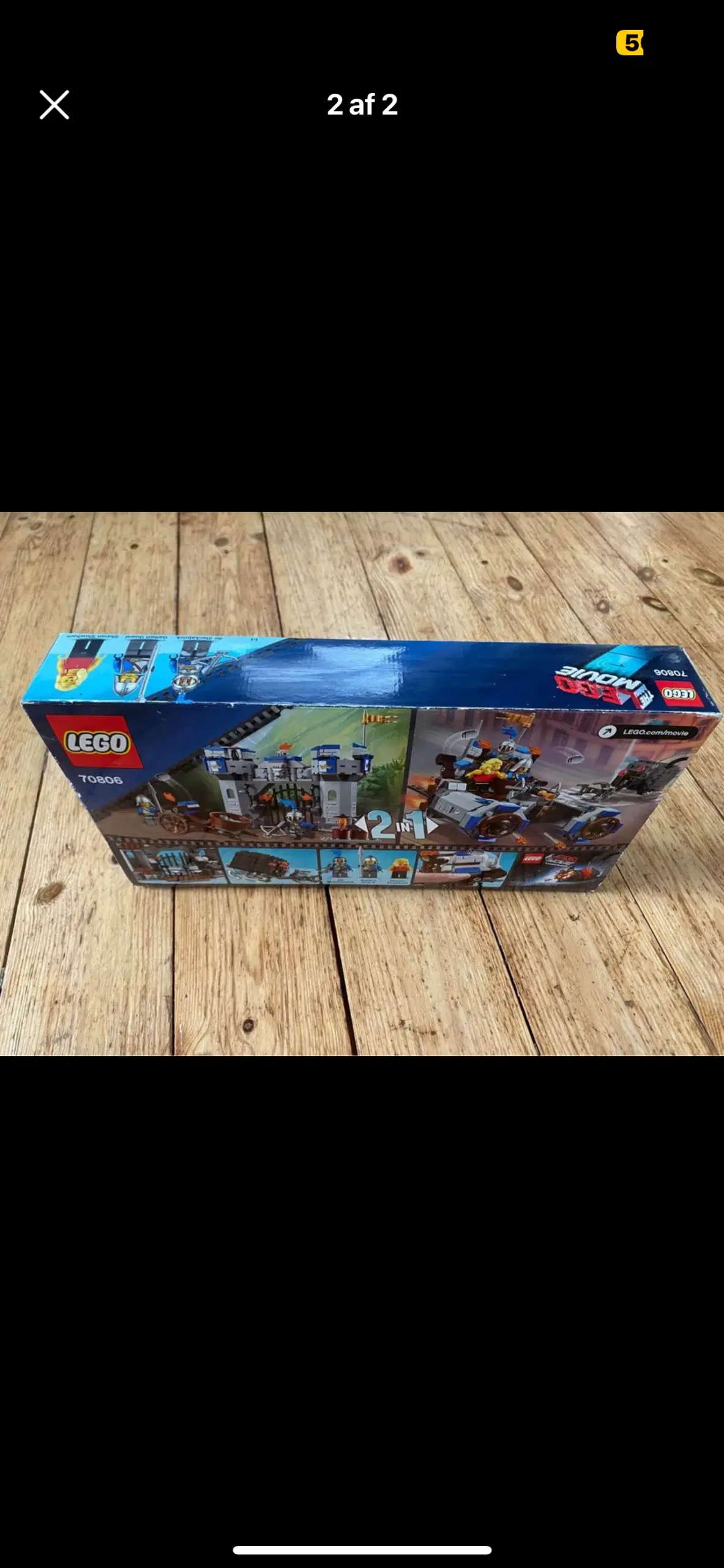 Uåbnet - 70806 The LEGO Movie 2 in 1 Castle Cavalr