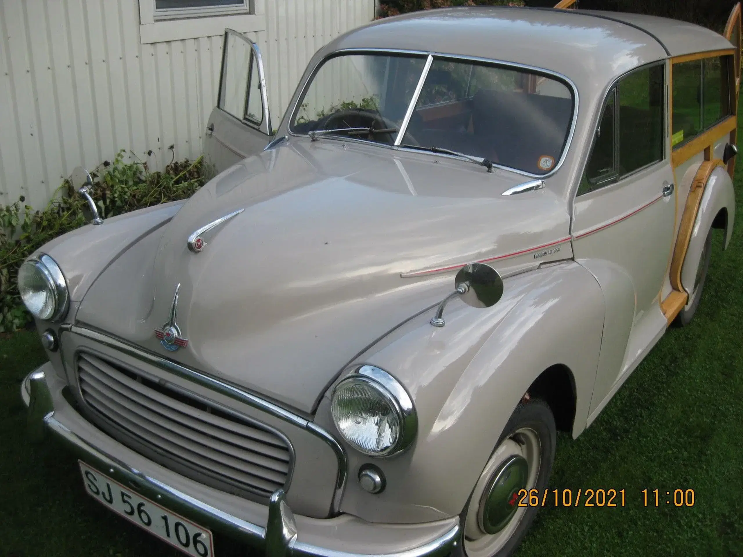 Morris Minor m/bindingsværk  Nysynet