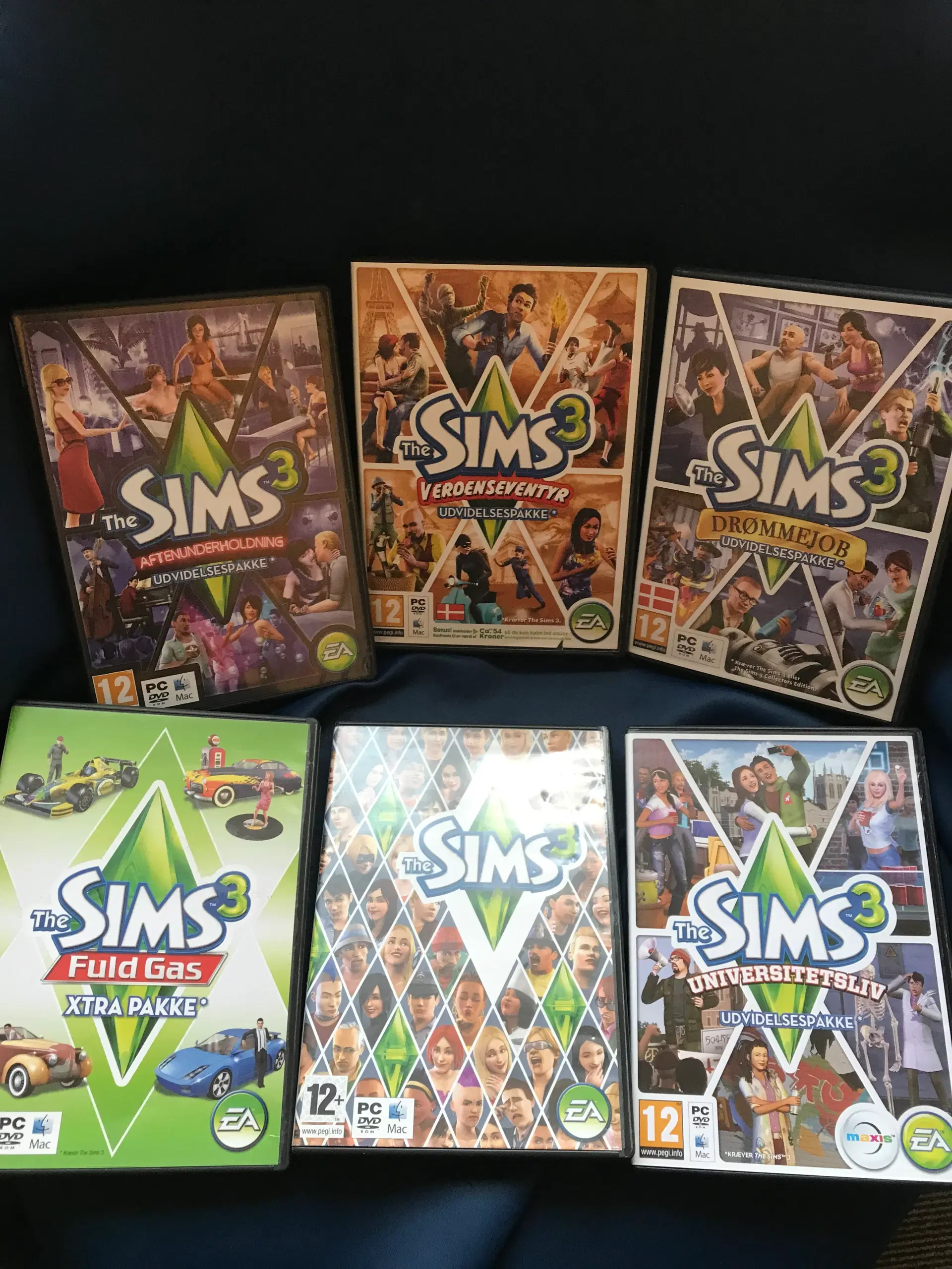 Sims 3 PC Spil med 5 Udvidelsespakker