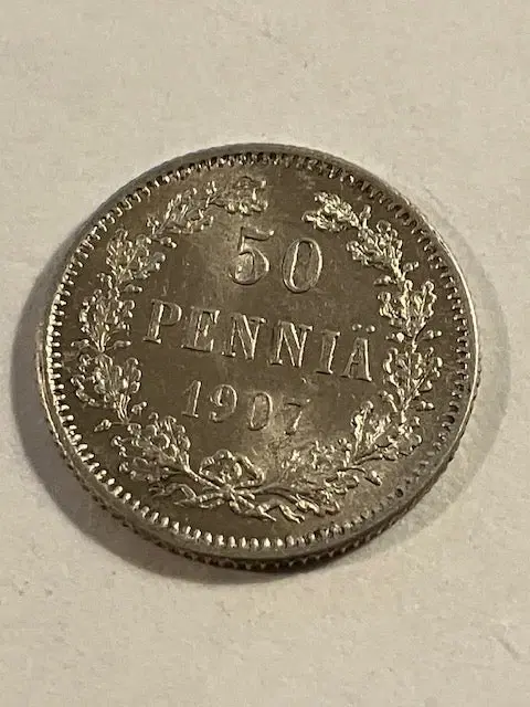 50 Pennia 1907 Finland