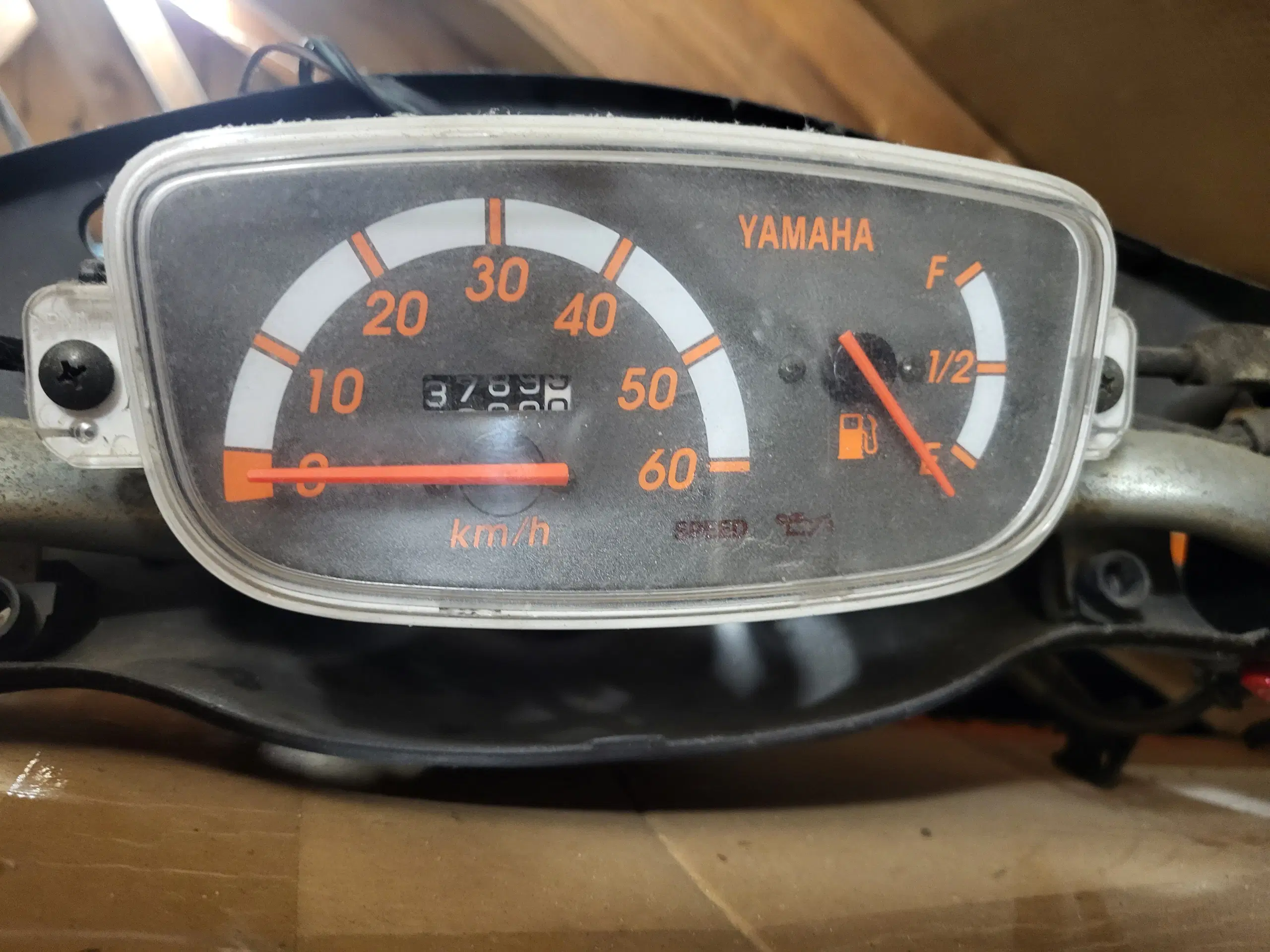 Yamaha Jog space speedometer