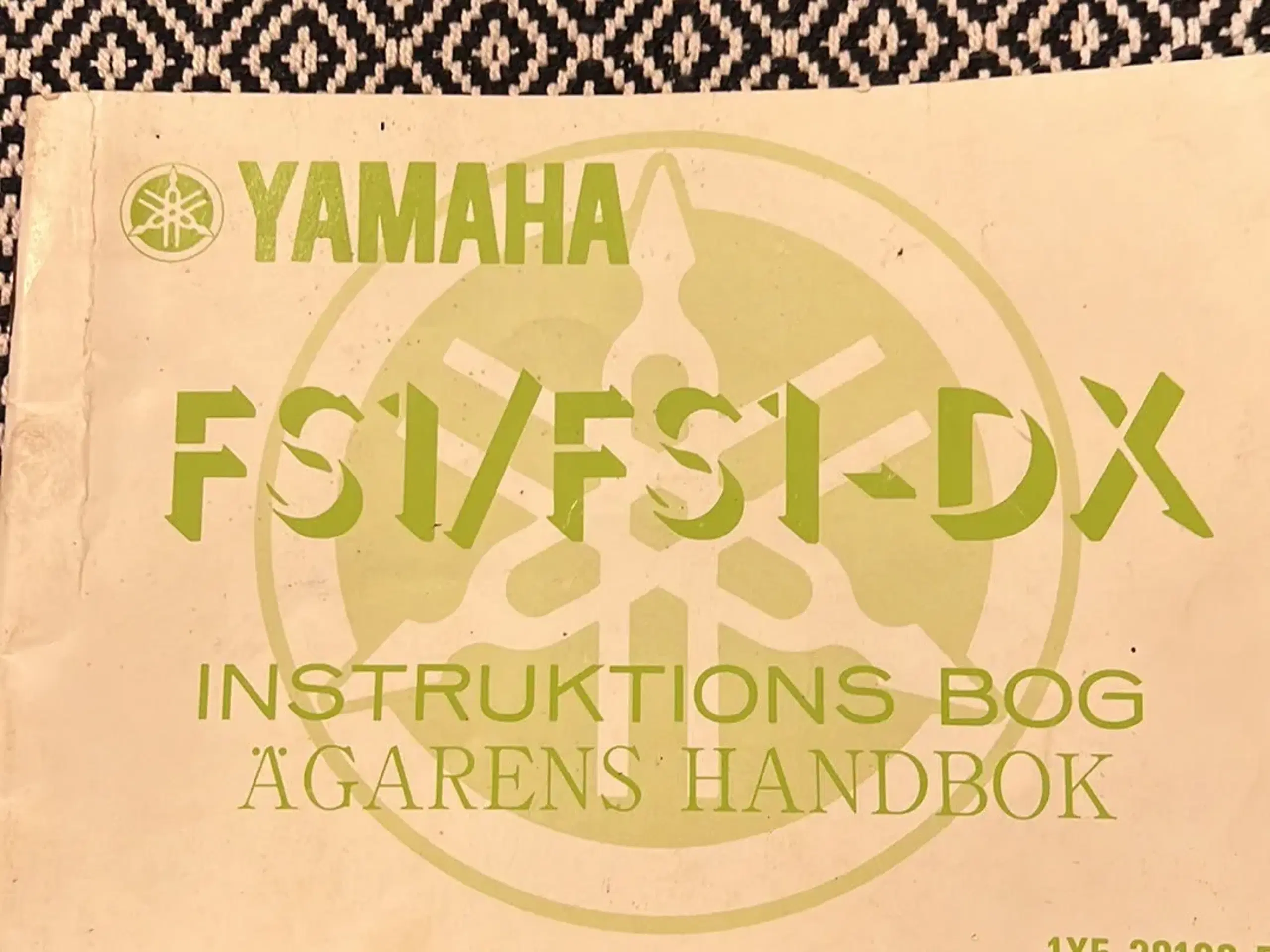 Yamaha instruktionsbog