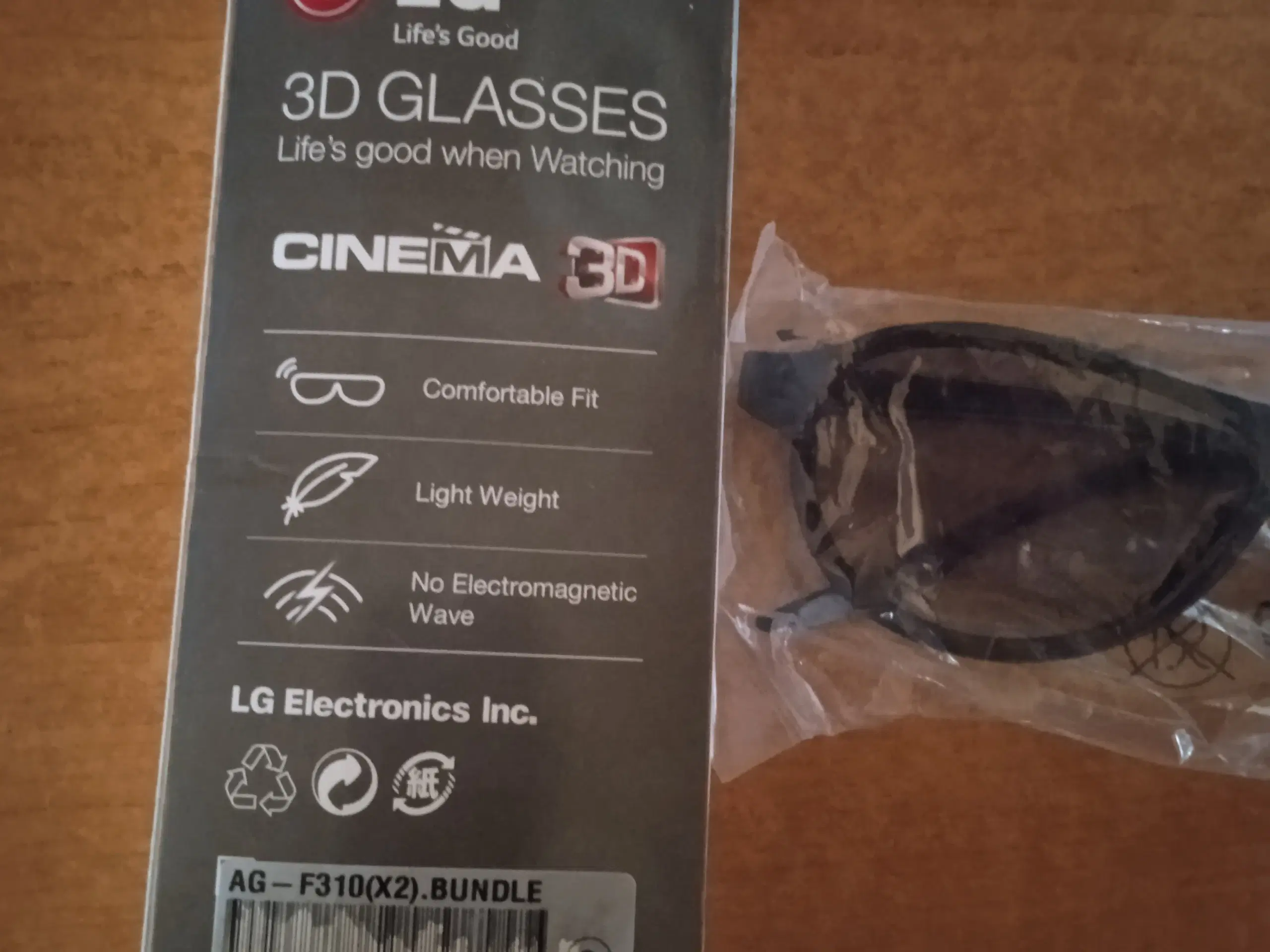 Lg 3d briller