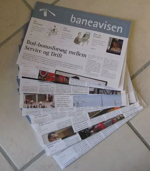 25 stk baneavisen 2årgang 2001+2002