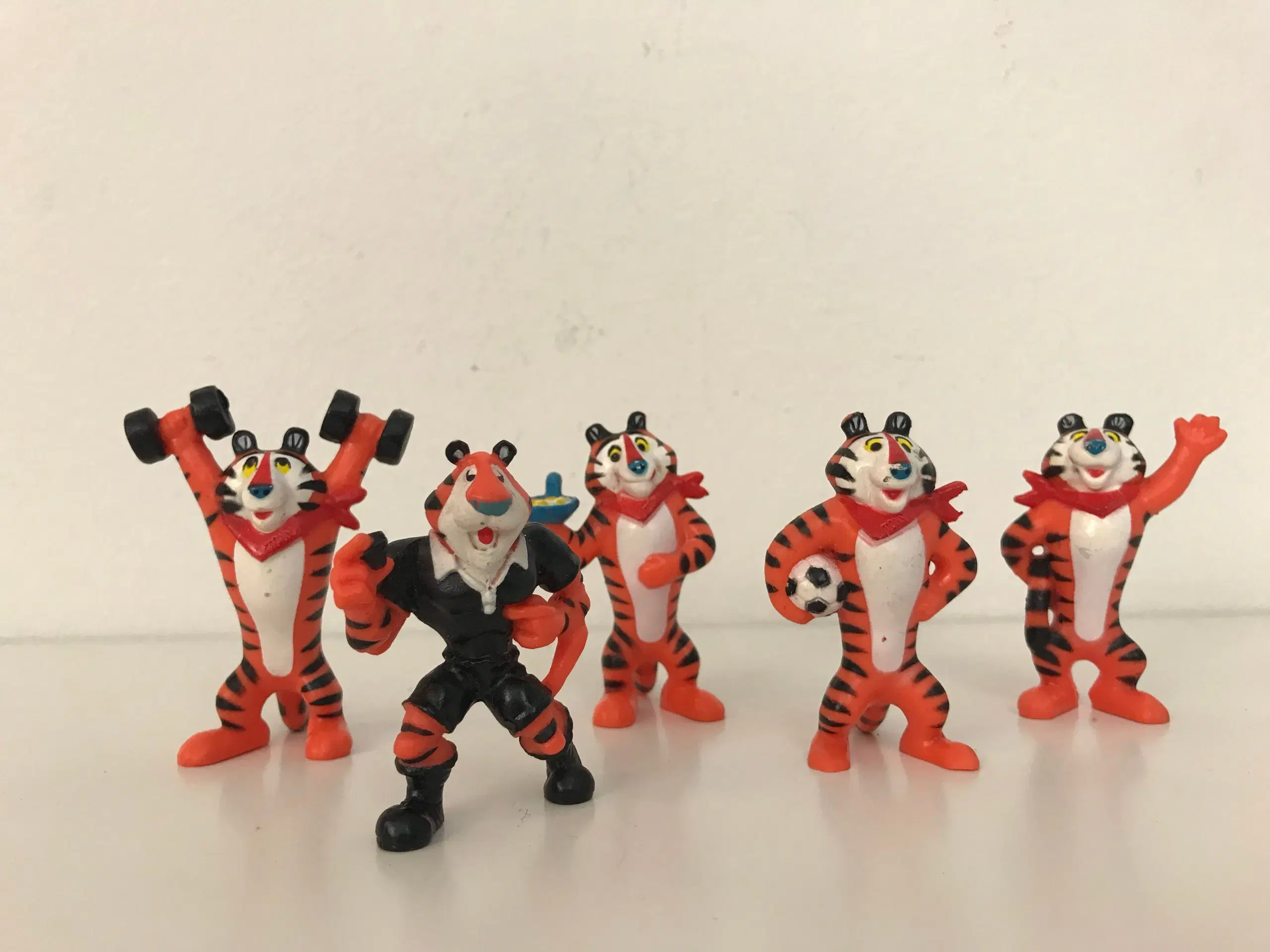 5 retro Kellogs figurer