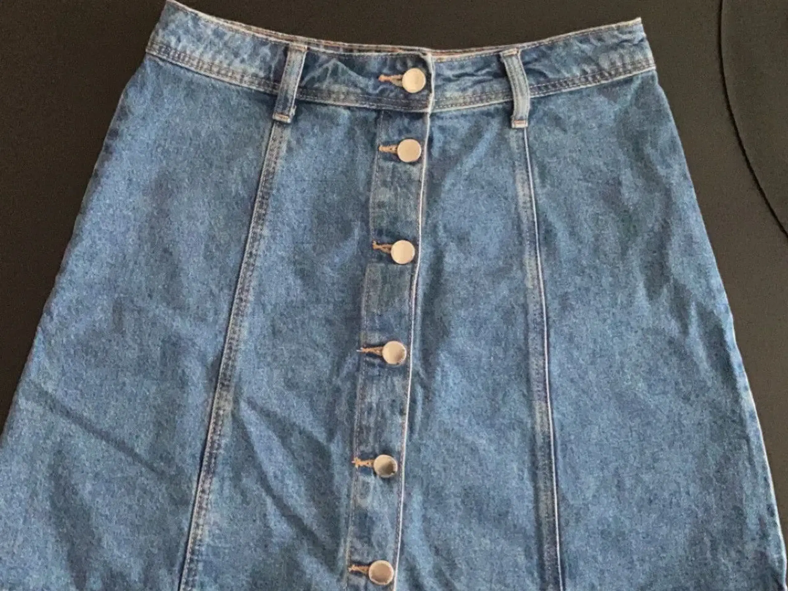 Denim nederdel