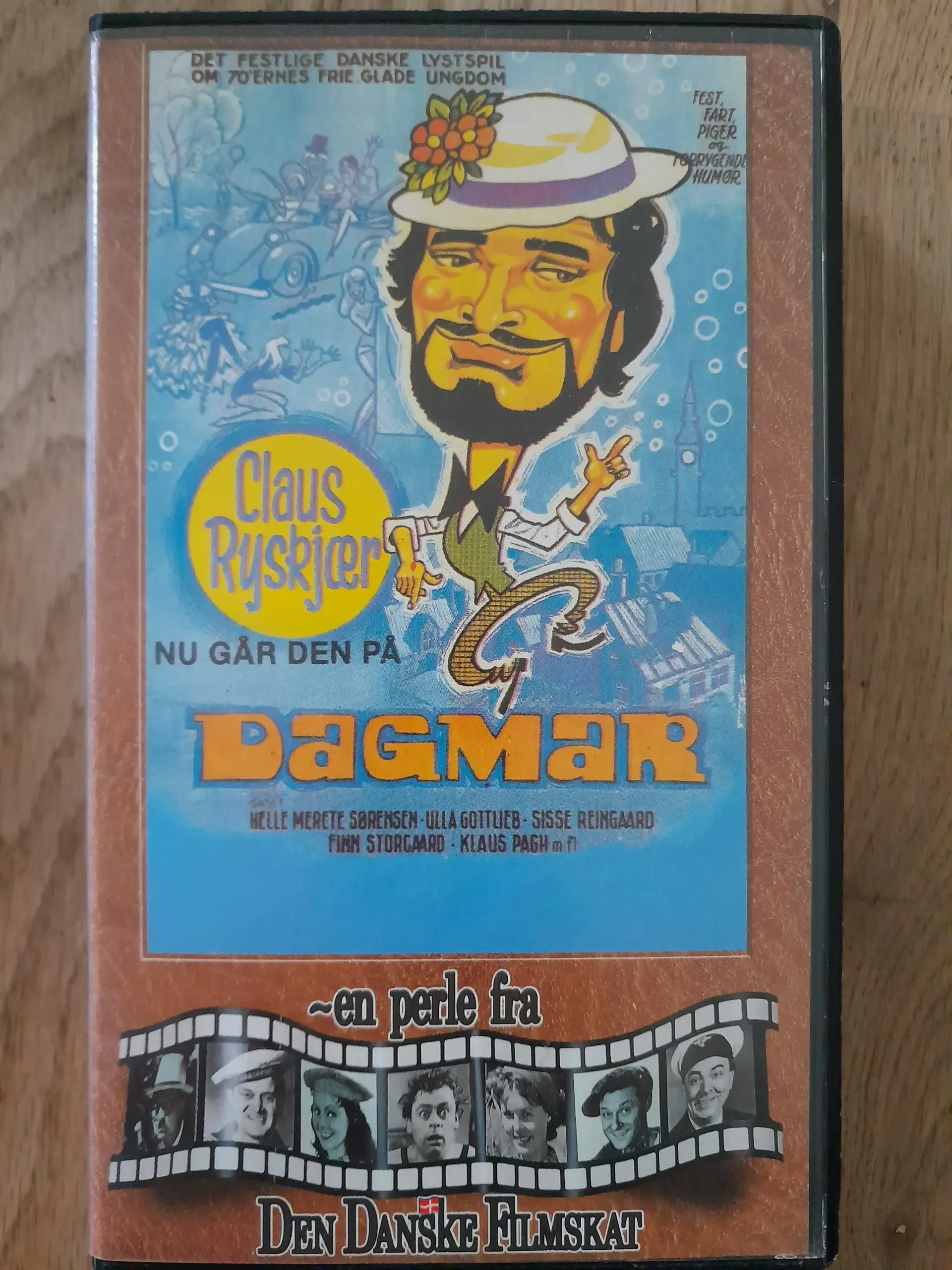 Vhs film "Nu går den på Dagmar"