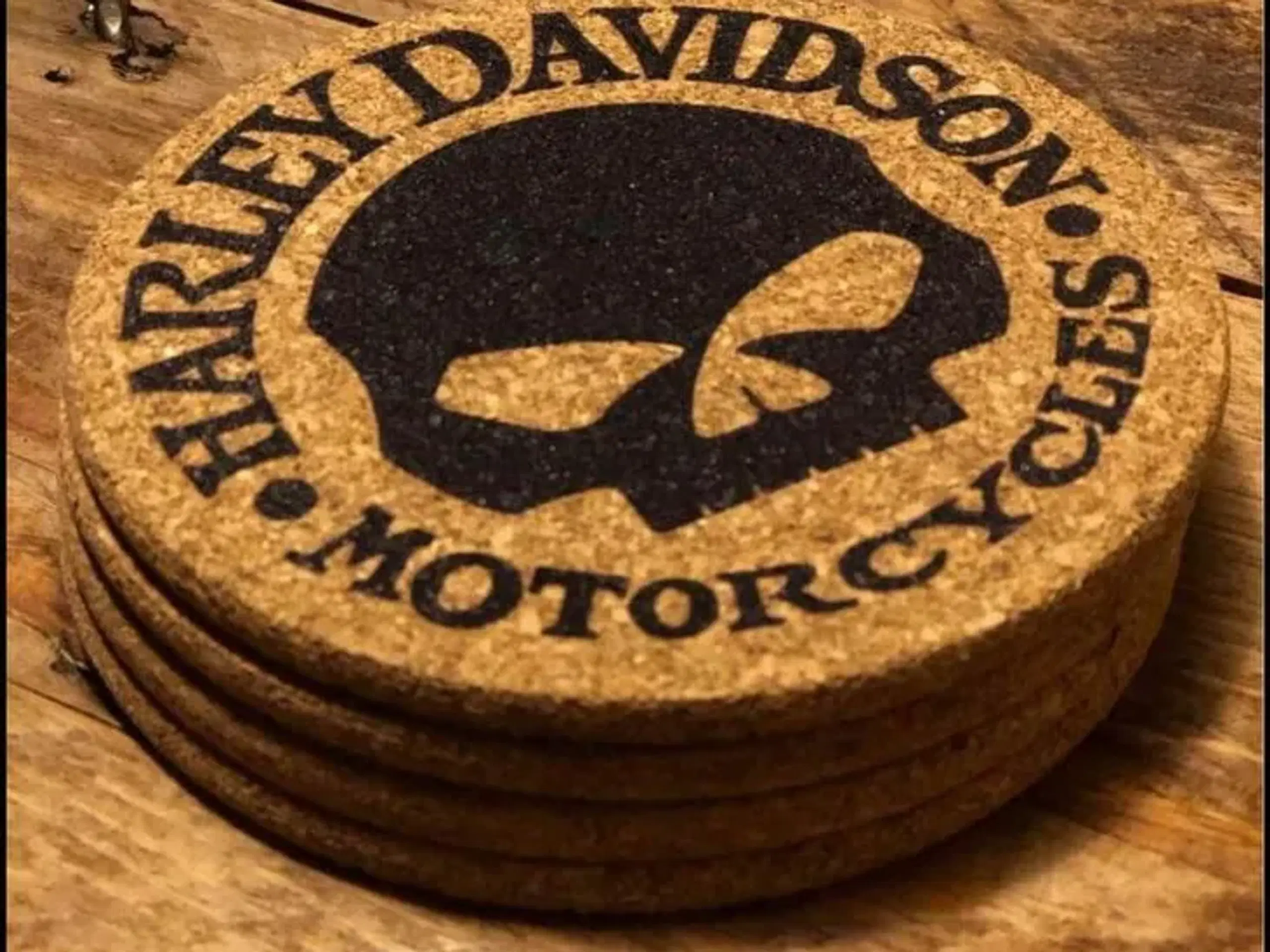 Coasters med Harley-Davidson