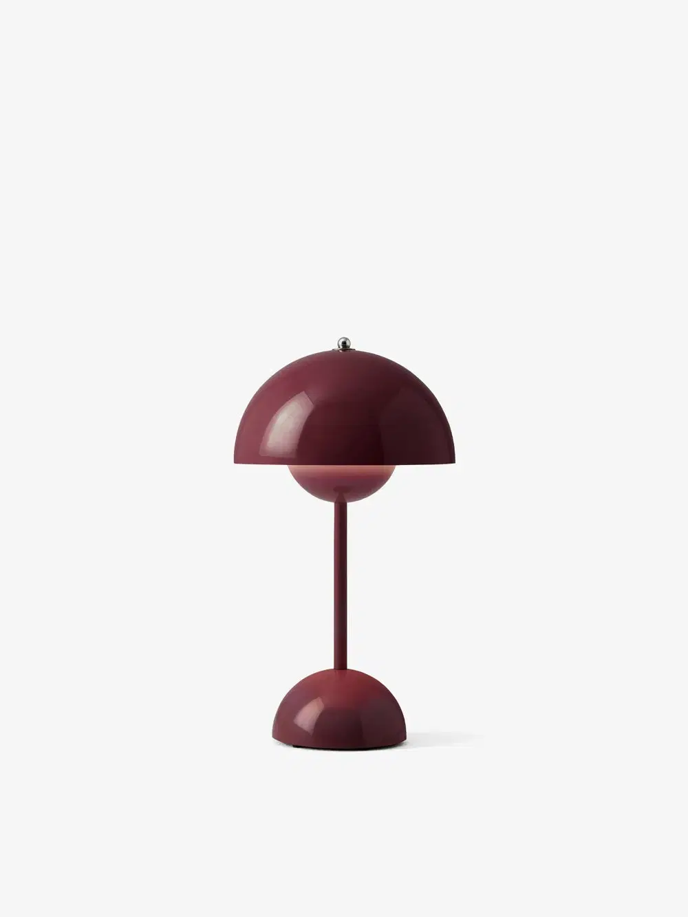 Flowerpot Verner Panton VP9 1968 Dark Plum