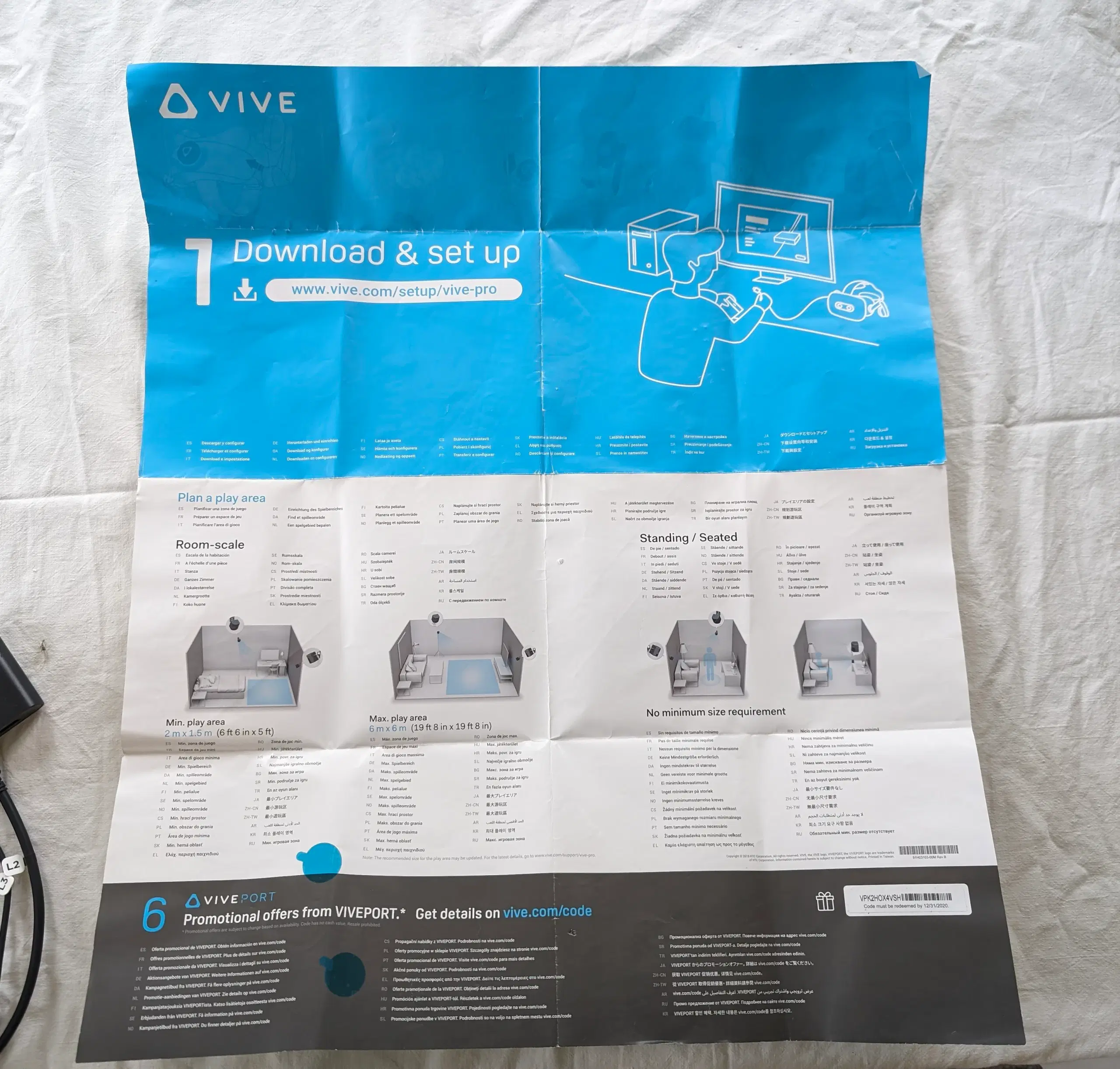 Htc Vive pro wireless + Valve controllere