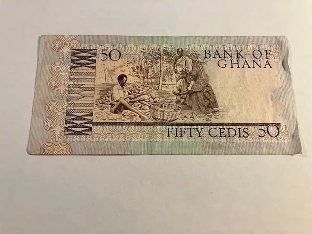 50 Cedis 1980 Ghana