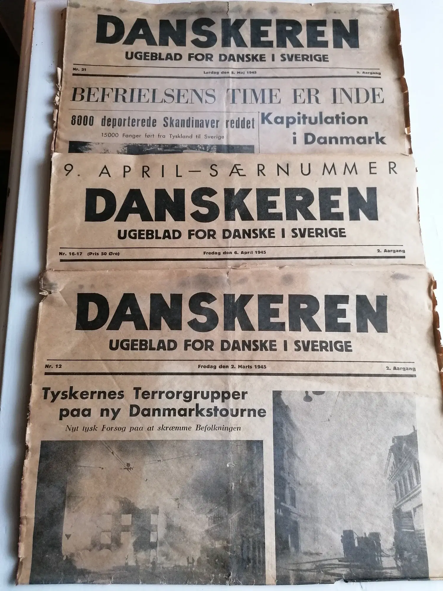 Danskeren 1945 Marts-April-Maj