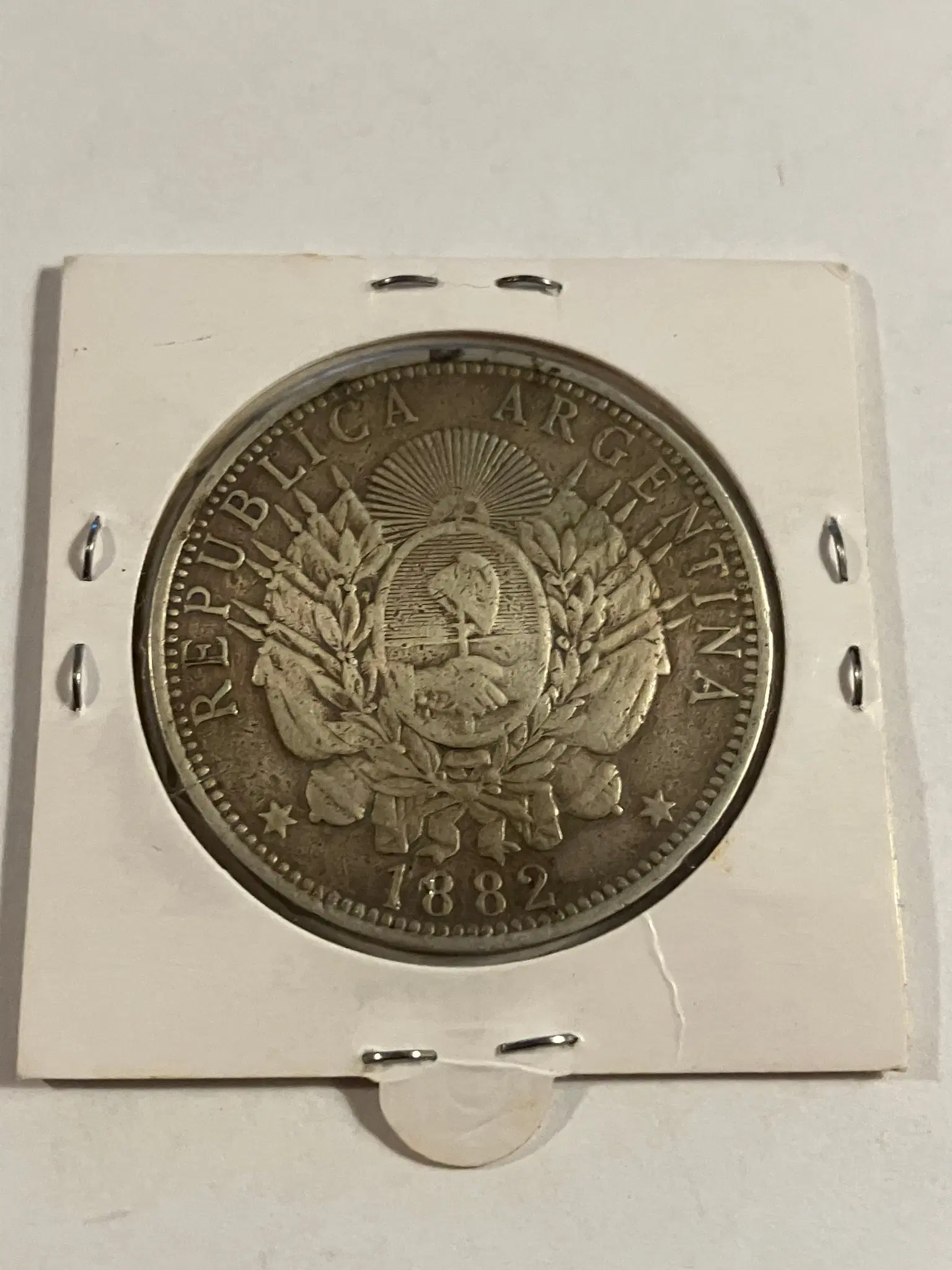 1 peso 1882 Argentina