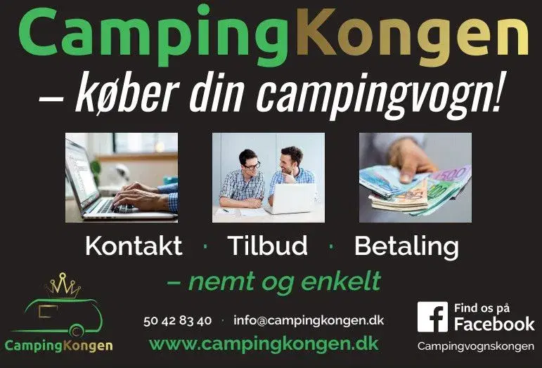 KØBER ALLE CAMPINGVOGNE