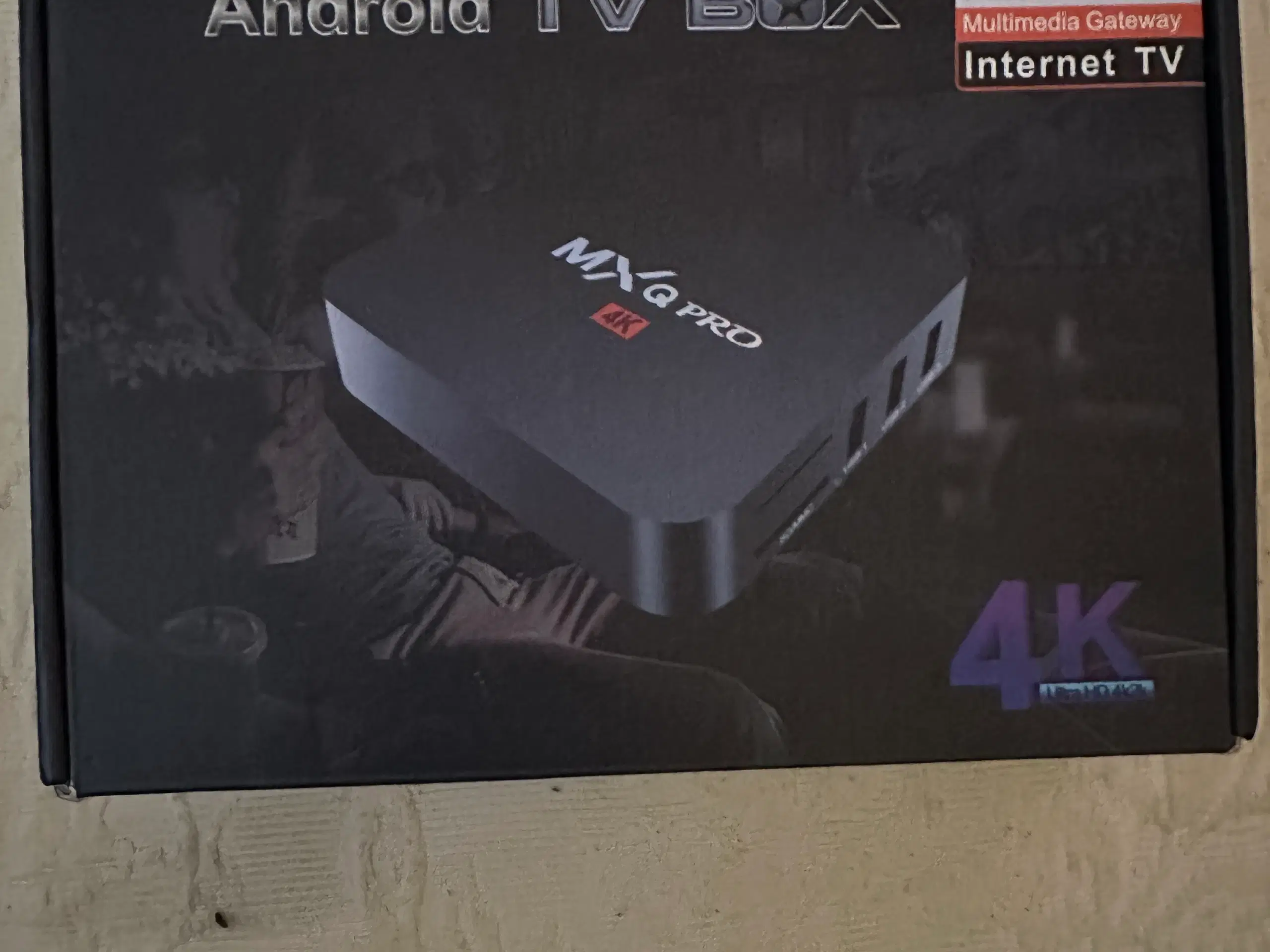 ANDROID TV BOX INTERNET TV 4 K NYT