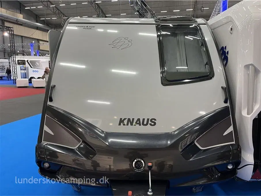 2024 - Knaus Sport Fun 480 QL Black Edition   Specialmodel med flot design og 2 x indgangsdøre