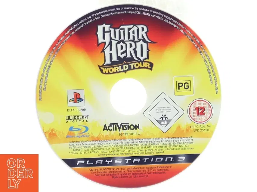 Guitar Hero World Tour PS3 spil fra Activision