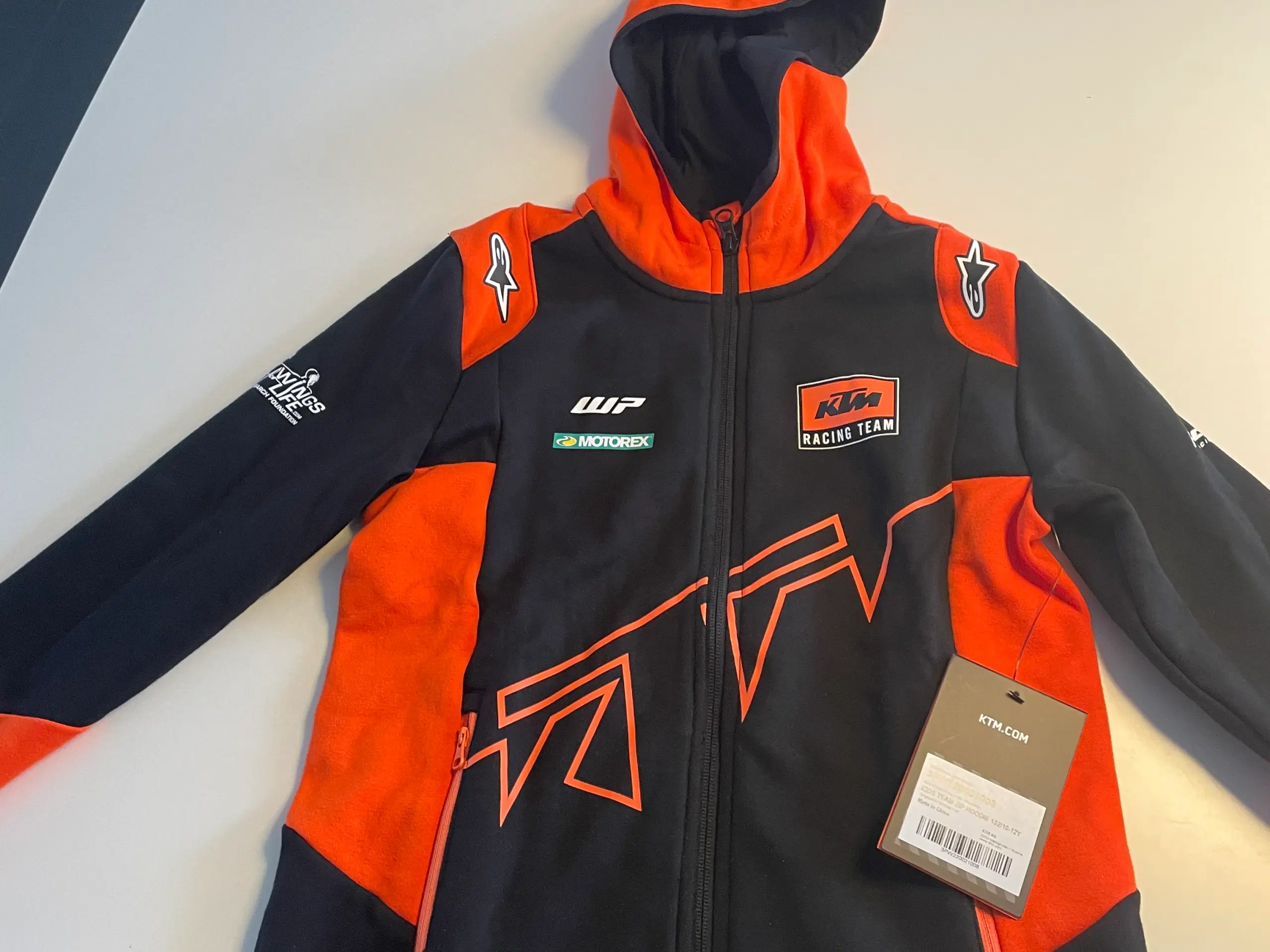 Ktm hoodie str 152 10/12år