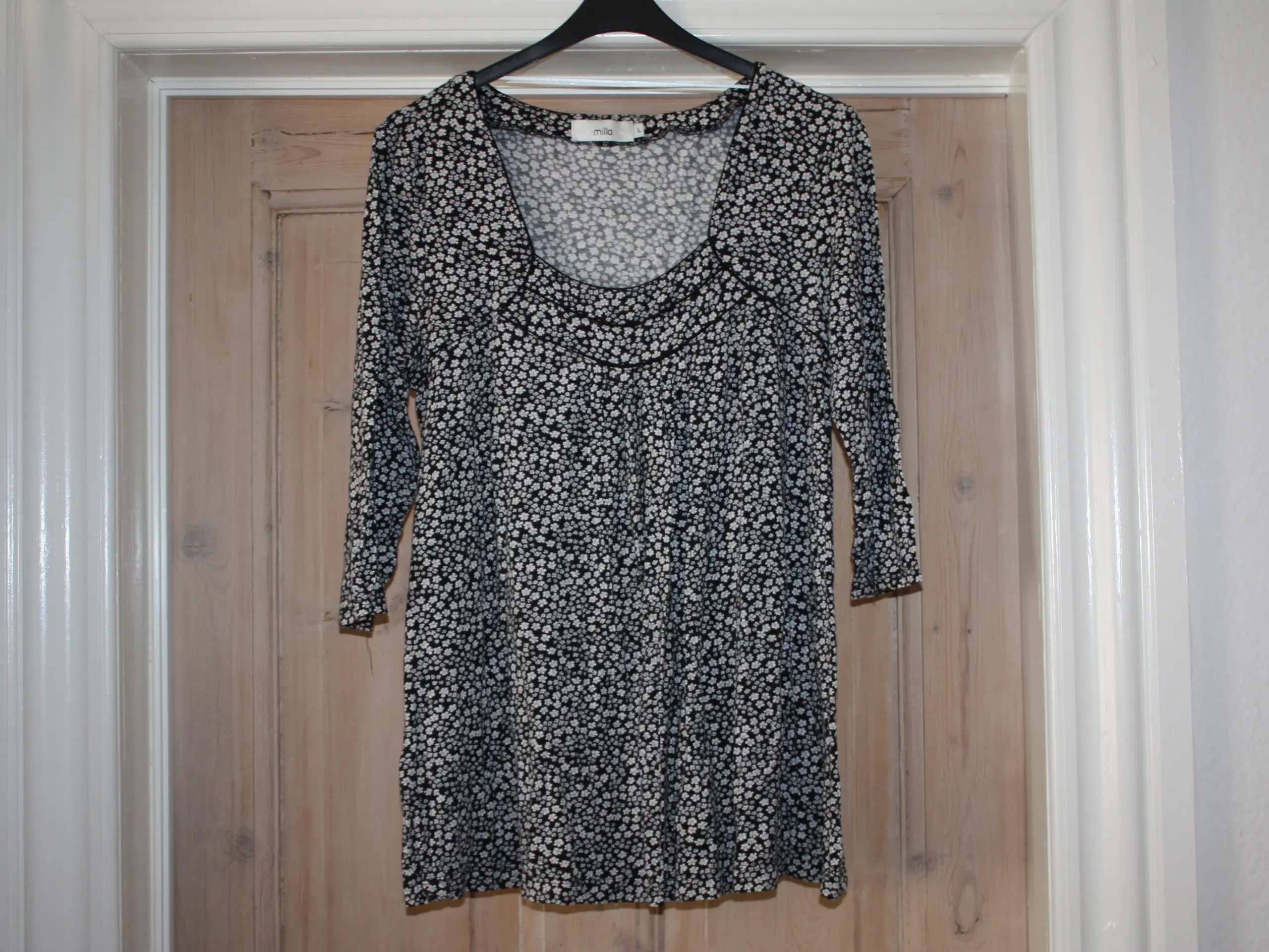 Milla bluse str L 95% viskose