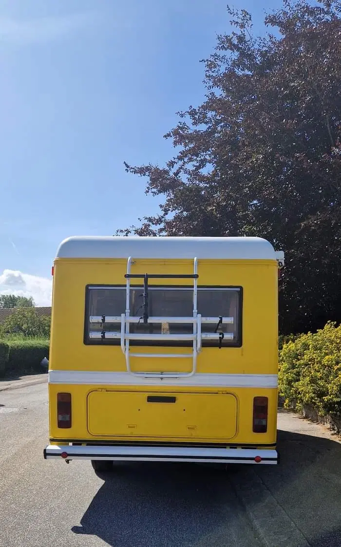 Hymer Mercedes veteran autocamper