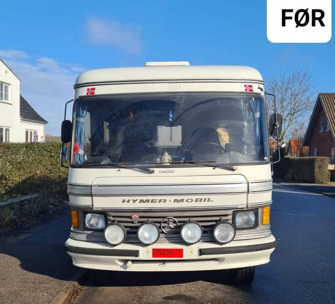 Hymer Mercedes veteran autocamper