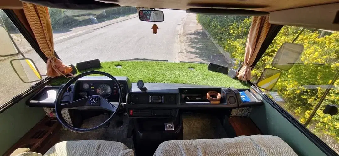 Hymer Mercedes veteran autocamper