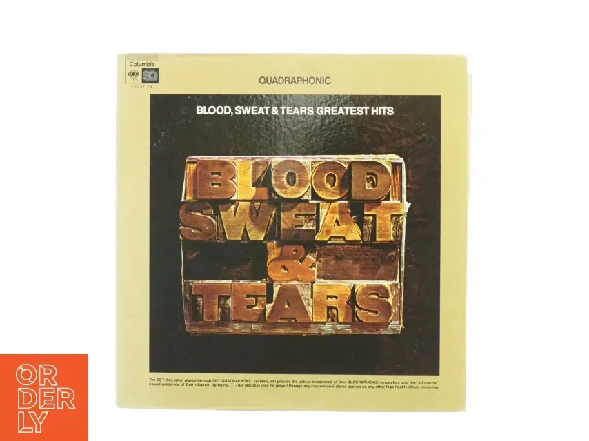 Blod sweat and tears fra Columbia (str 30 cm)