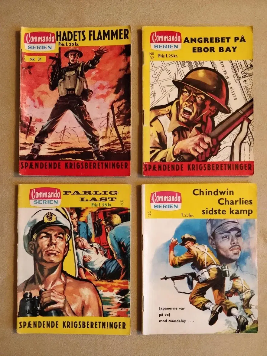 Gamle Commando Serien