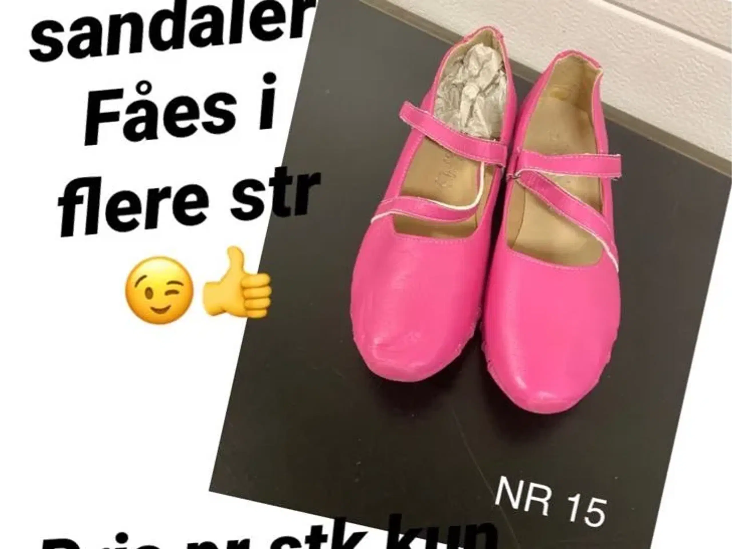 Nye dame sandaler fåes i flere str