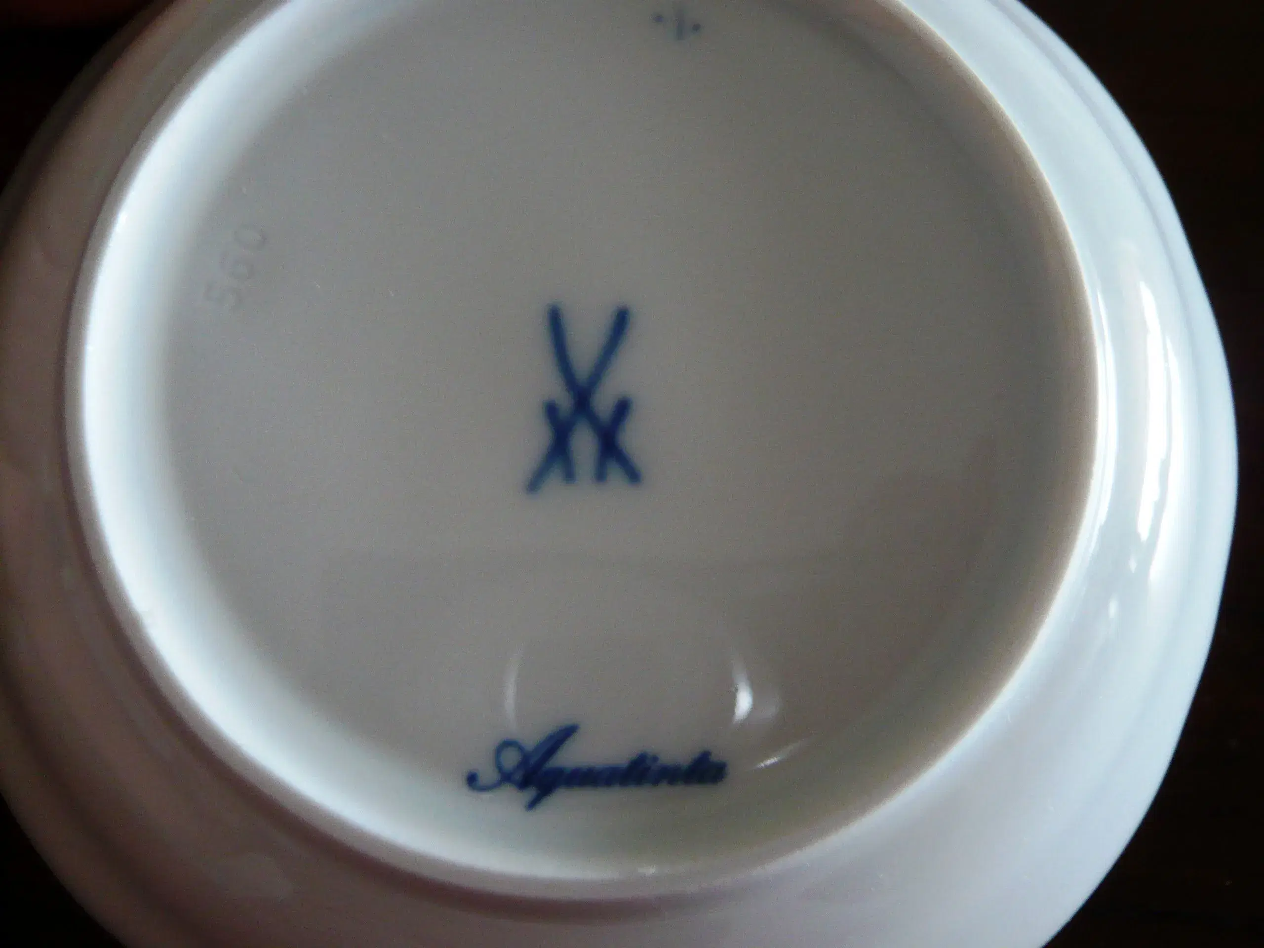 Meissen porcelæn Aqualinla - mokka kop