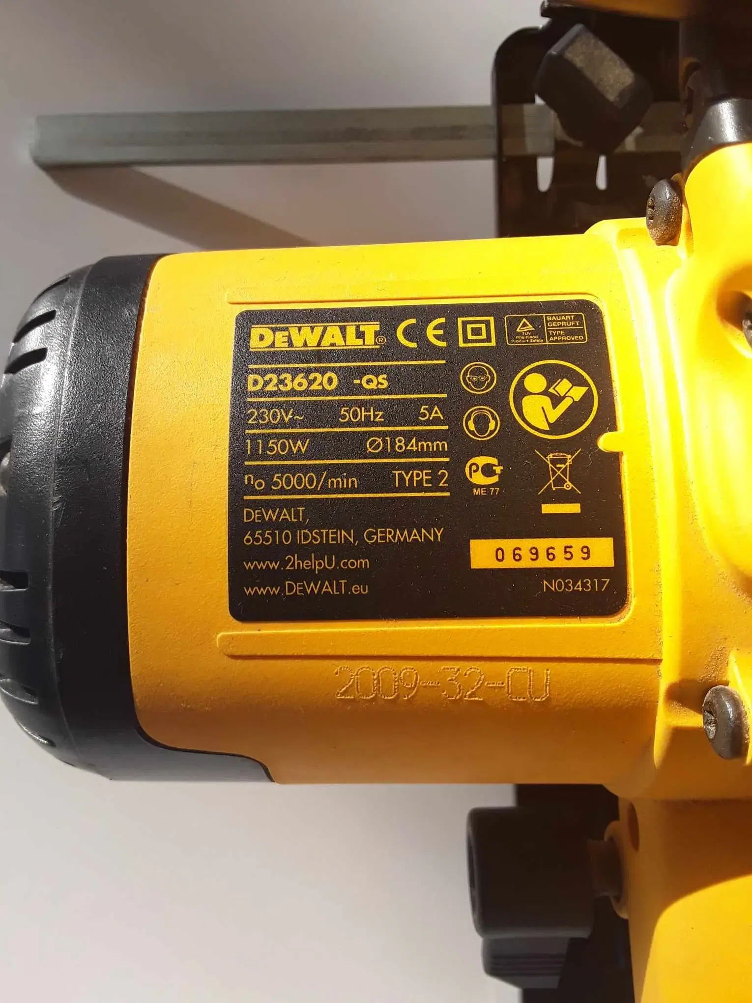 DeWalt D23620 Rundsav sælges