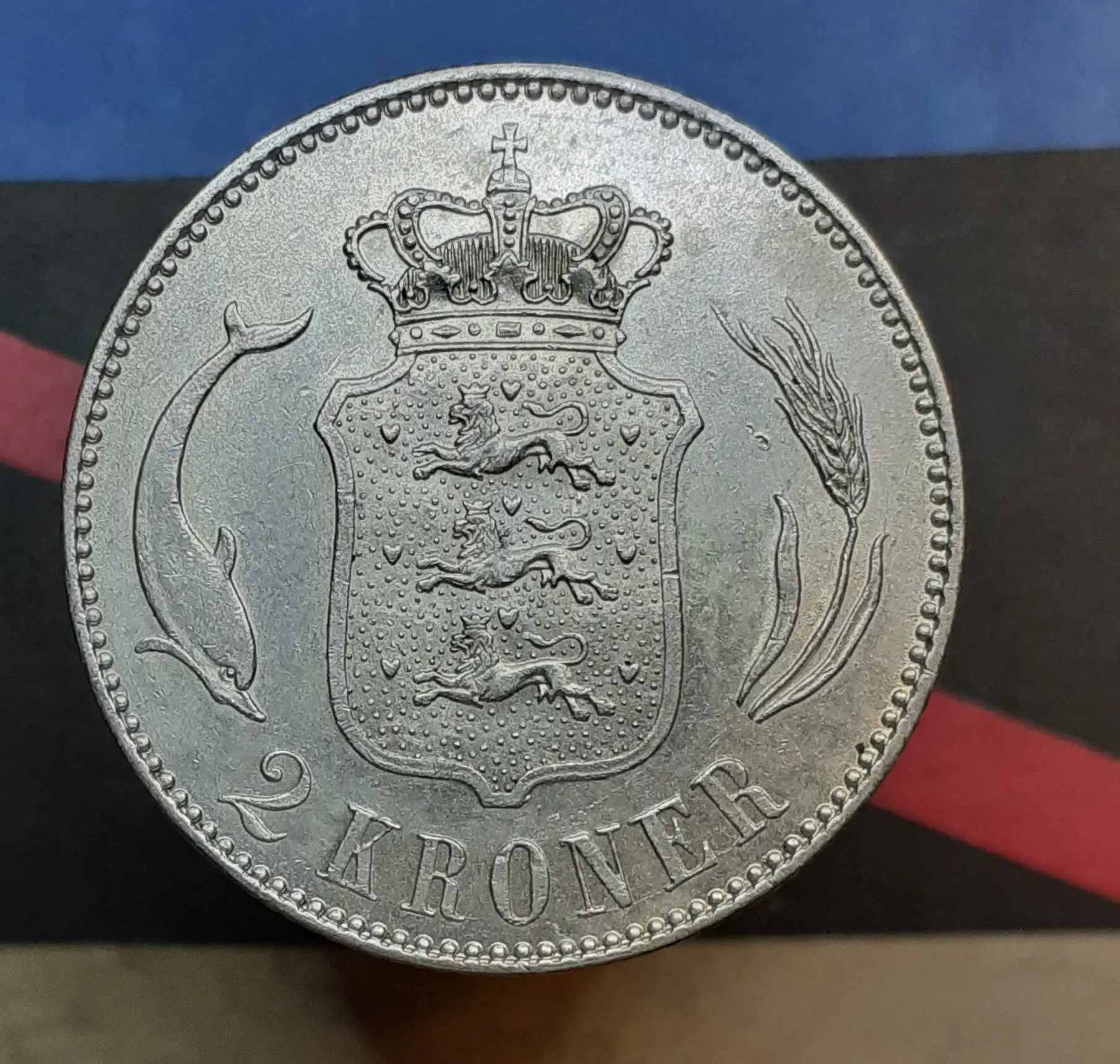 2 kr 1915 sølv