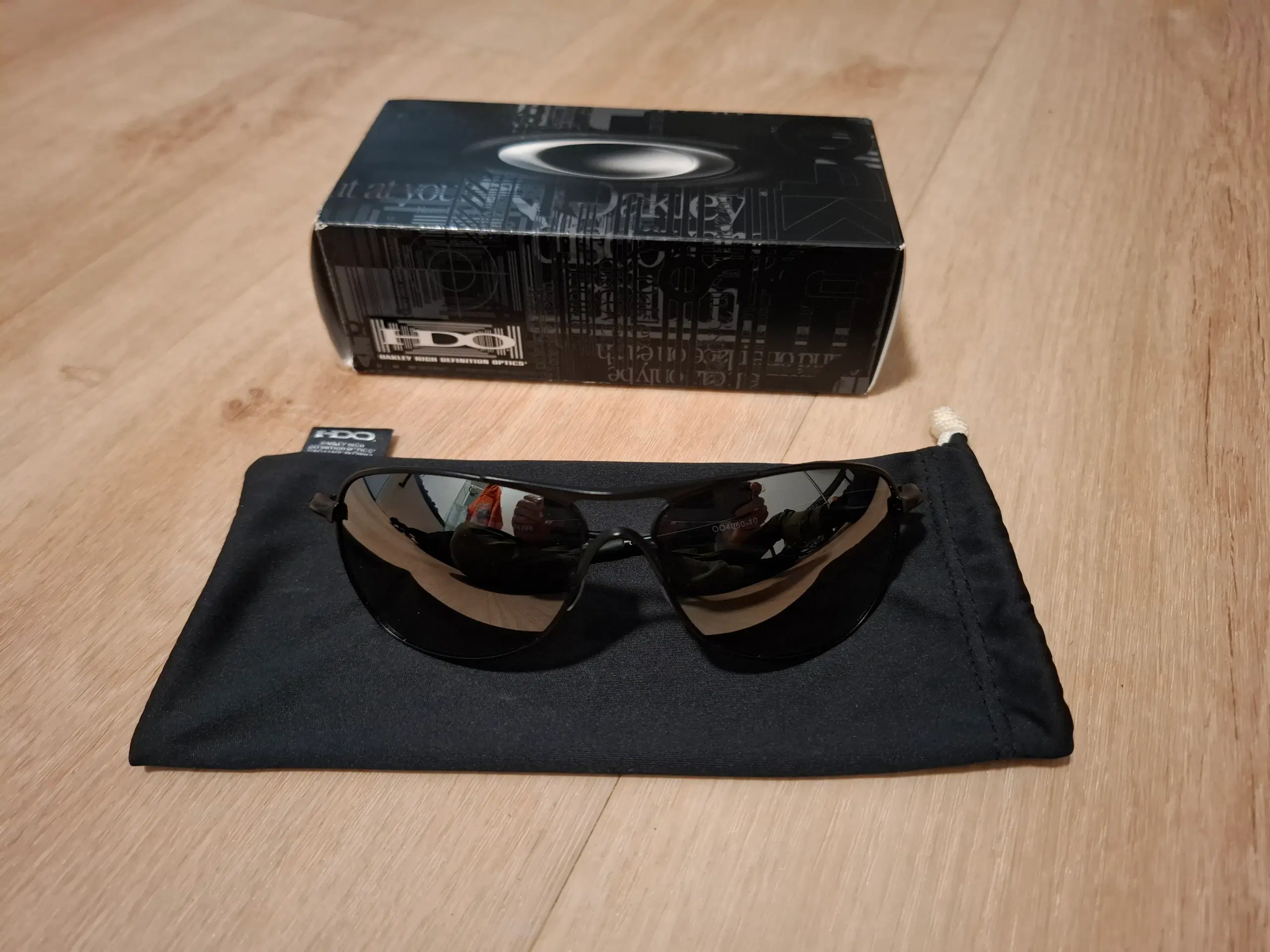 Oakley solbriller "Crosshair" i matte sort