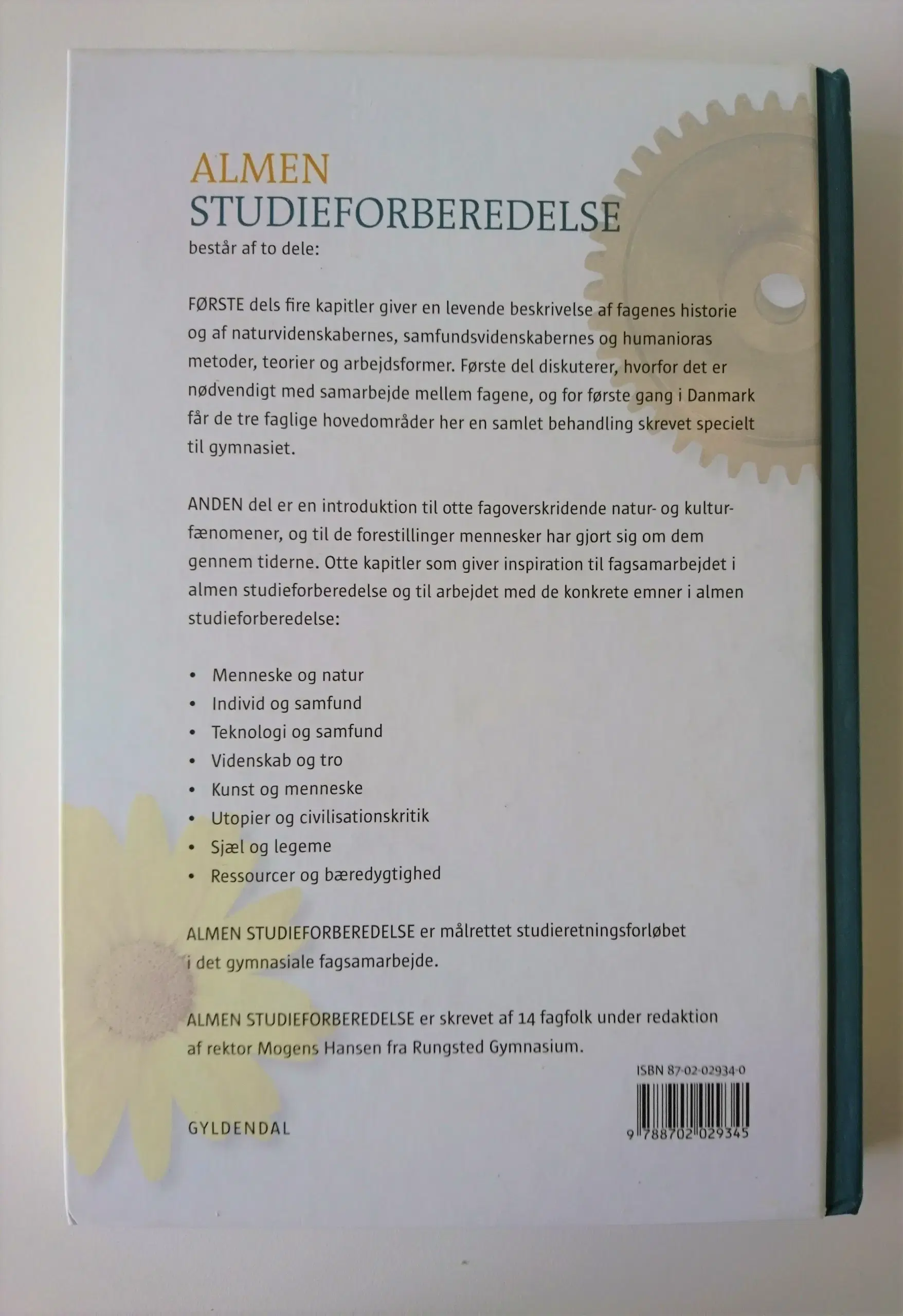 Almen studieforberedelse - videnskabernes temaer o