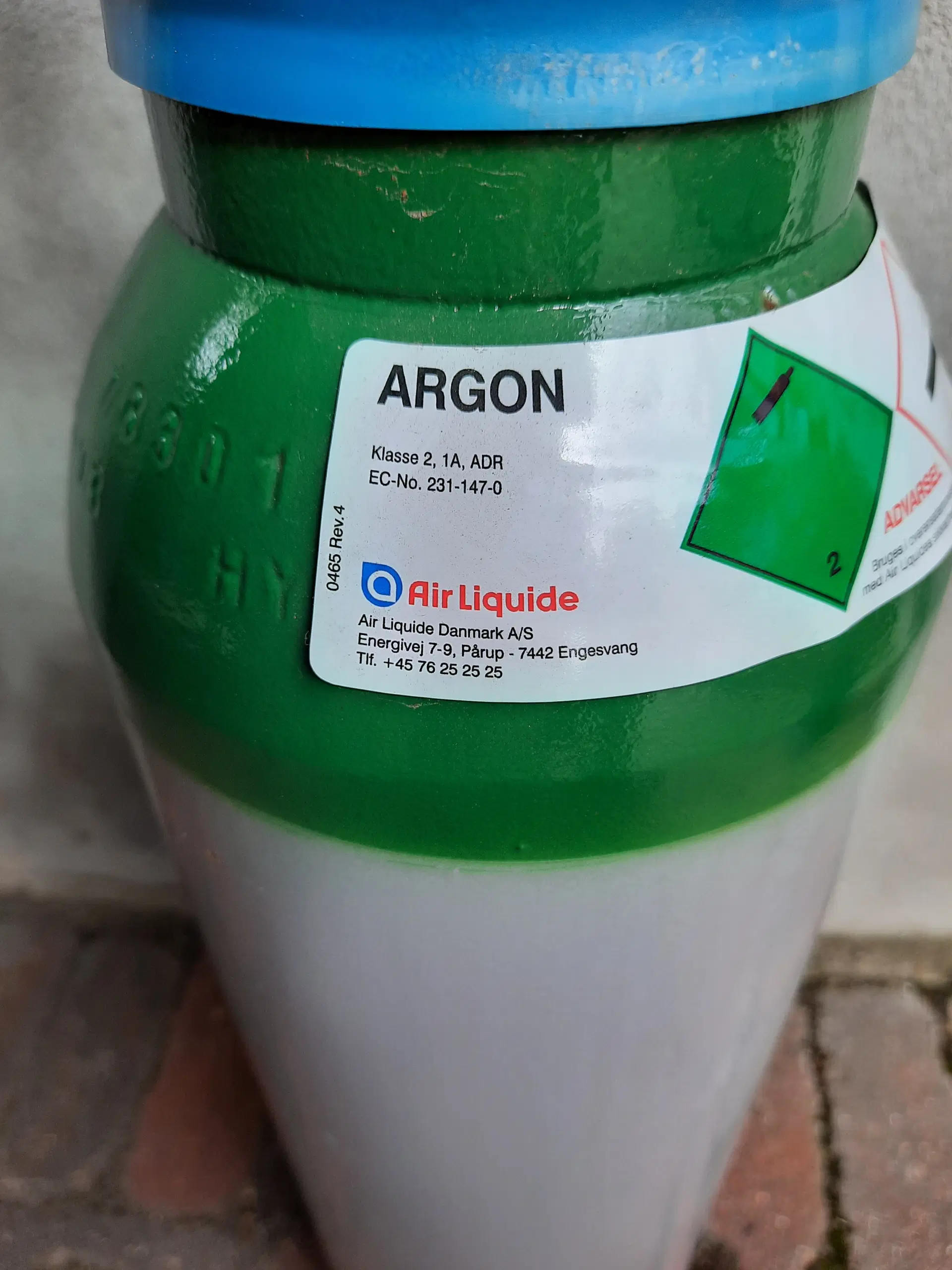 Argon 5 liter Ejerflaske Air Liquide